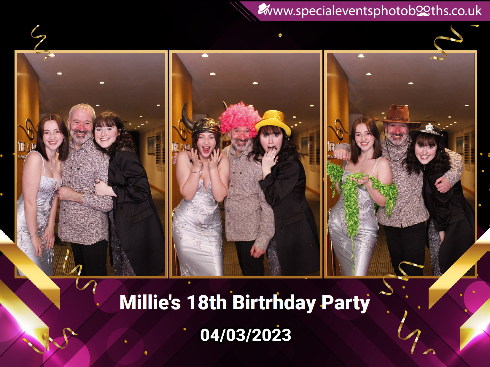 Millie's 18th Birthday Party | View more photos from the event at my.specialeventsphotobooths.co.uk/u/SpecialEventsPhotoBooths/Millies-18th-Birthday-Party-0