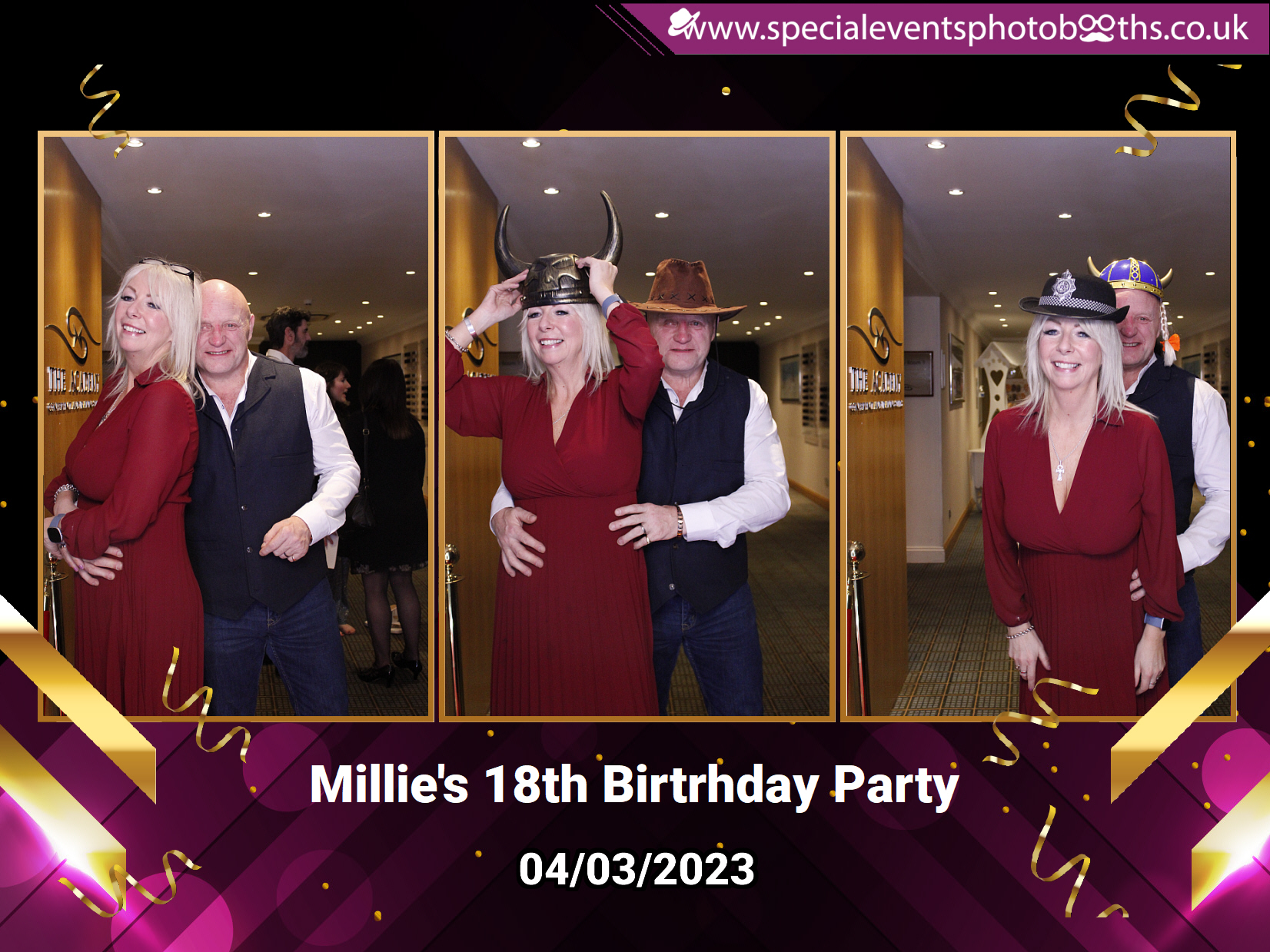 Millie's 18th Birthday Party | View more photos from the event at my.specialeventsphotobooths.co.uk/u/SpecialEventsPhotoBooths/Millies-18th-Birthday-Party-0