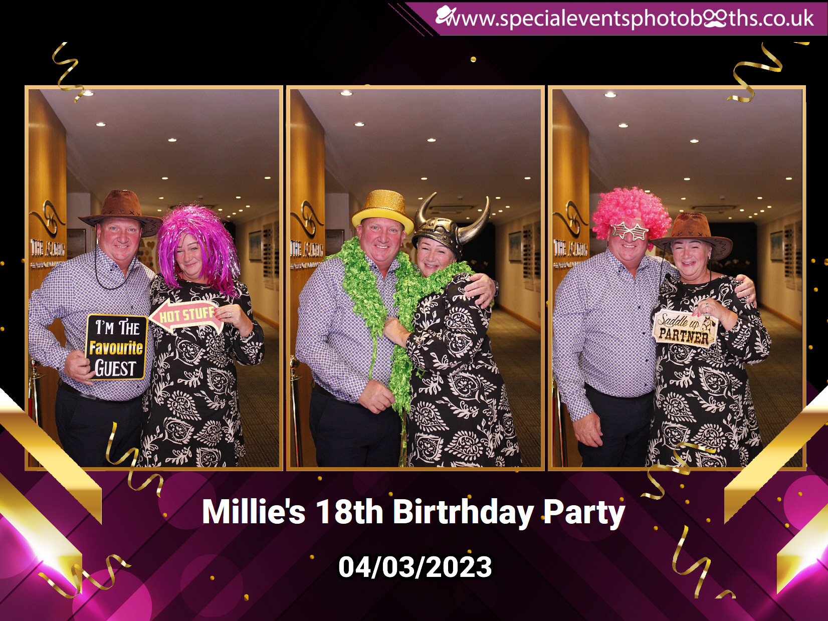 Millie's 18th Birthday Party | View more photos from the event at my.specialeventsphotobooths.co.uk/u/SpecialEventsPhotoBooths/Millies-18th-Birthday-Party-0