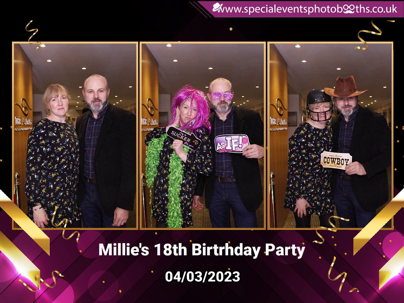 Millie's 18th Birthday Party | View more photos from the event at my.specialeventsphotobooths.co.uk/u/SpecialEventsPhotoBooths/Millies-18th-Birthday-Party-0