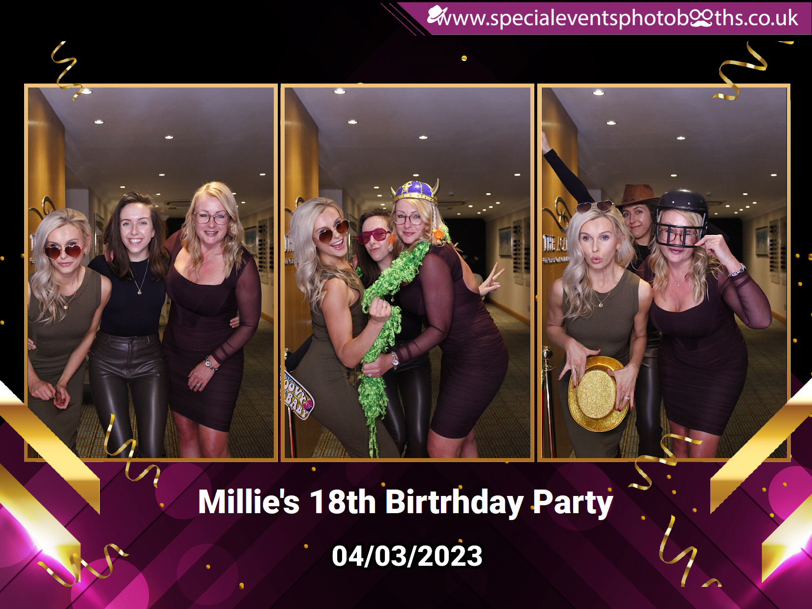 Millie's 18th Birthday Party | View more photos from the event at my.specialeventsphotobooths.co.uk/u/SpecialEventsPhotoBooths/Millies-18th-Birthday-Party-0