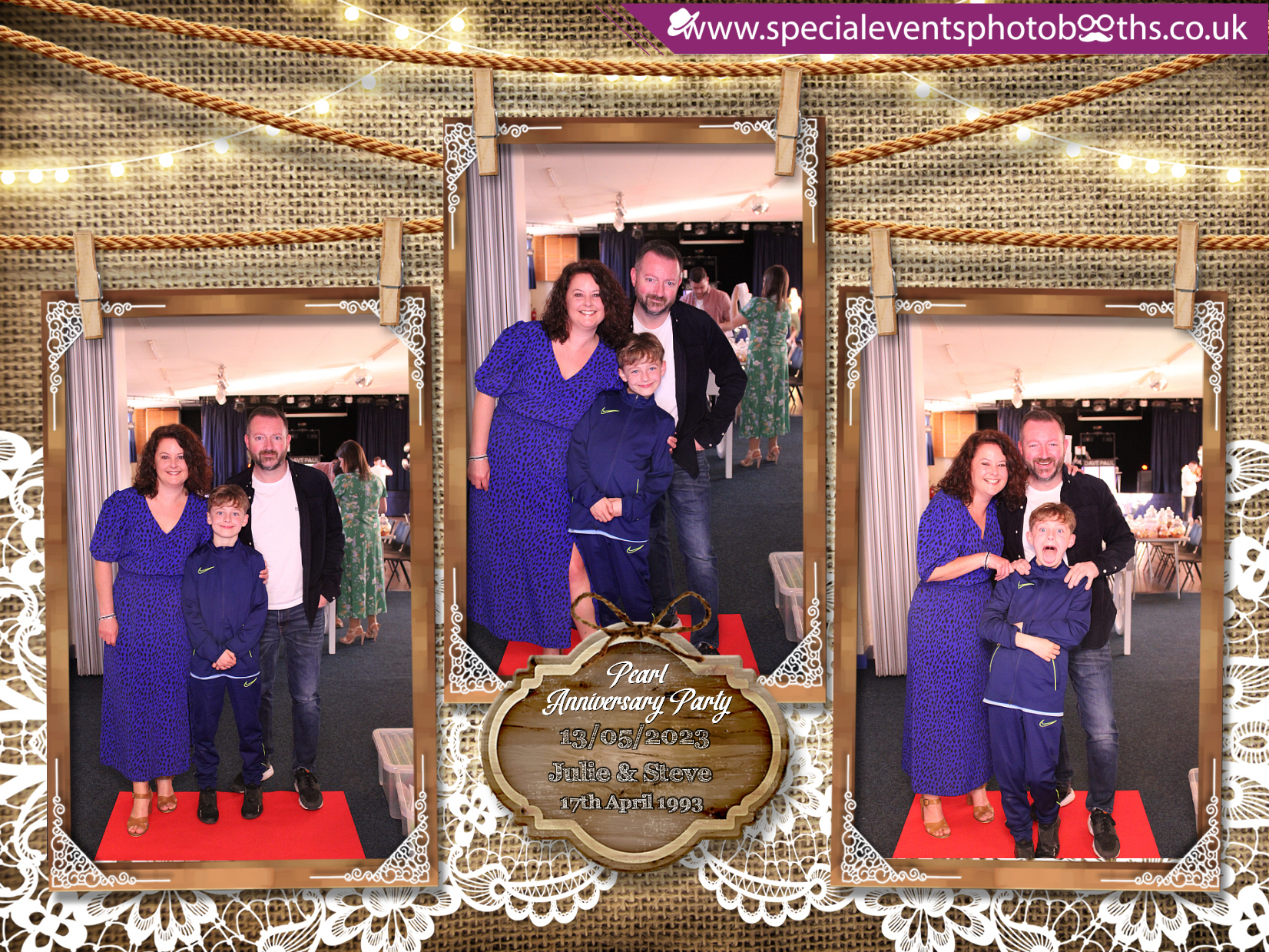 Pearl Anniversary Party | View more photos from the event at my.specialeventsphotobooths.co.uk/u/SpecialEventsPhotoBooths/Pearl-Anniversary-Party