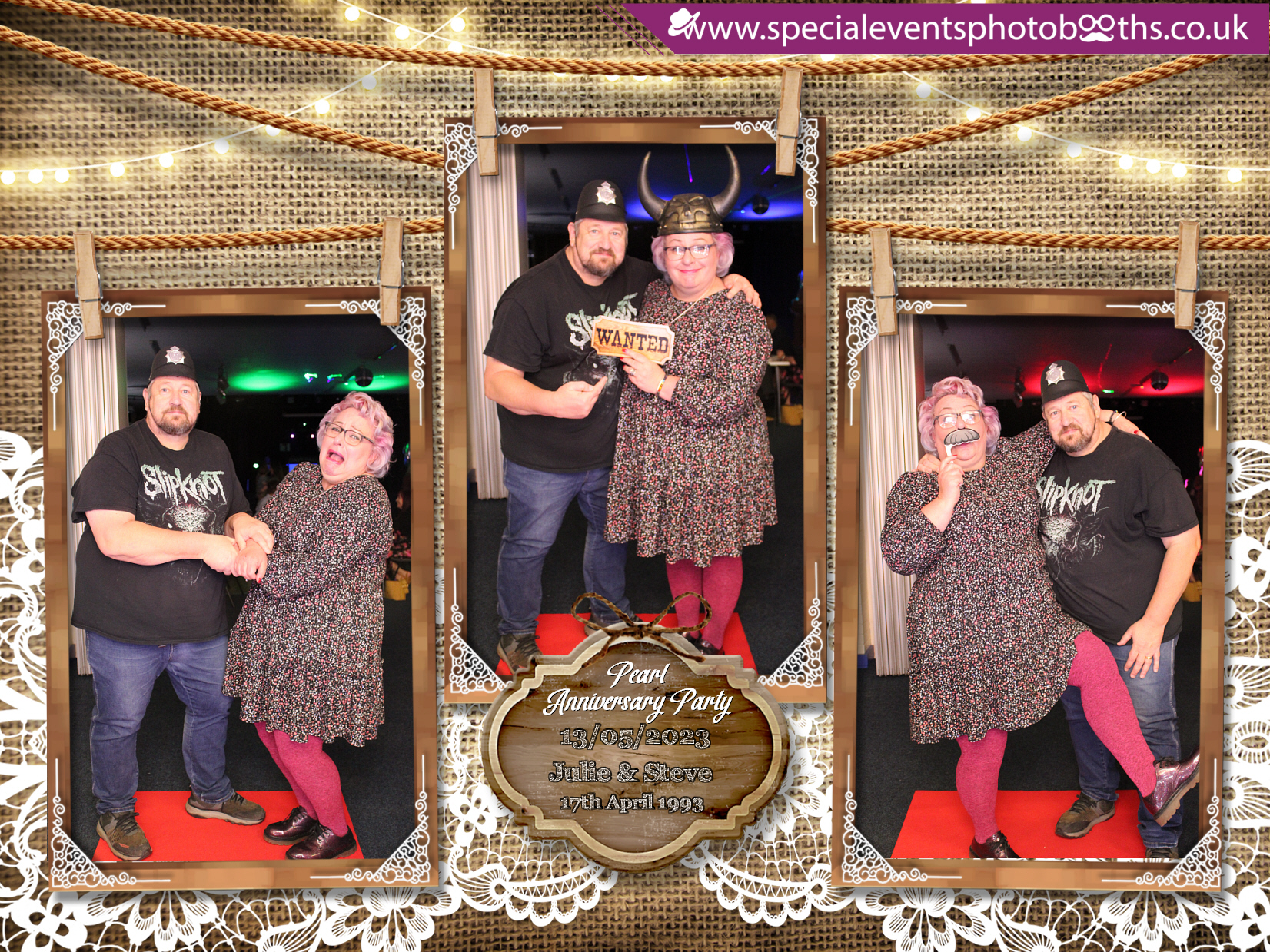 Pearl Anniversary Party | View more photos from the event at my.specialeventsphotobooths.co.uk/u/SpecialEventsPhotoBooths/Pearl-Anniversary-Party