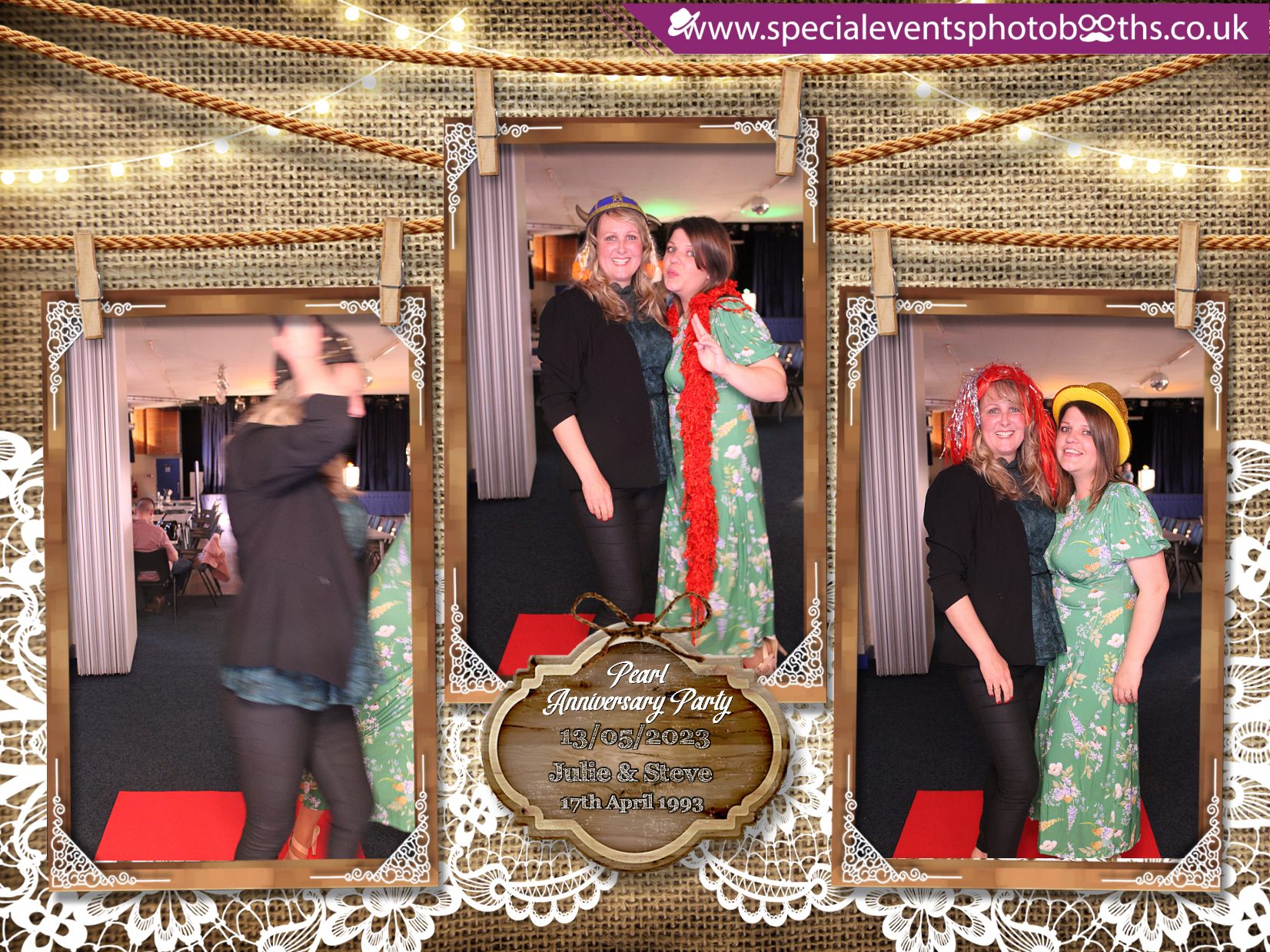 Pearl Anniversary Party | View more photos from the event at my.specialeventsphotobooths.co.uk/u/SpecialEventsPhotoBooths/Pearl-Anniversary-Party