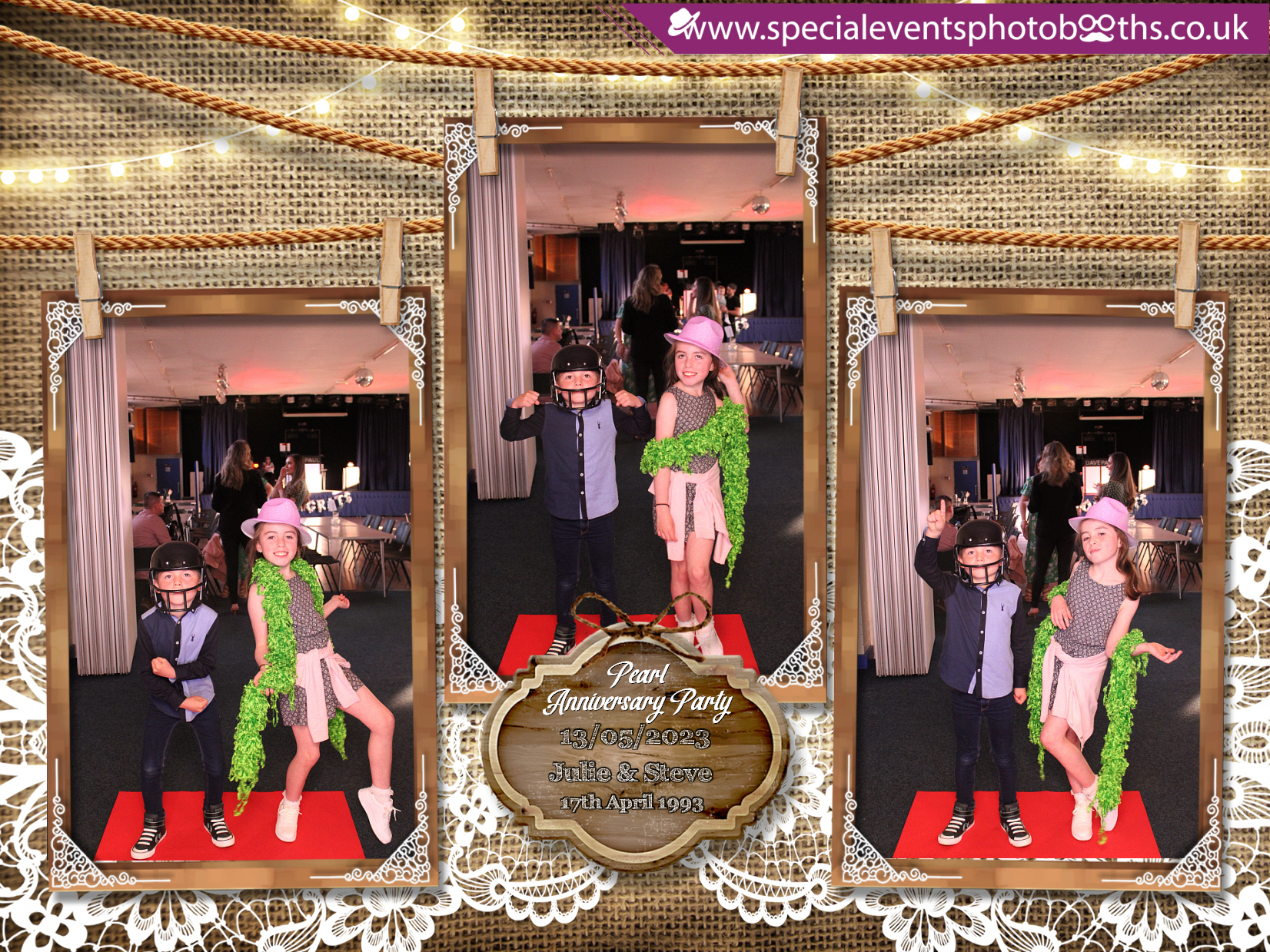 Pearl Anniversary Party | View more photos from the event at my.specialeventsphotobooths.co.uk/u/SpecialEventsPhotoBooths/Pearl-Anniversary-Party