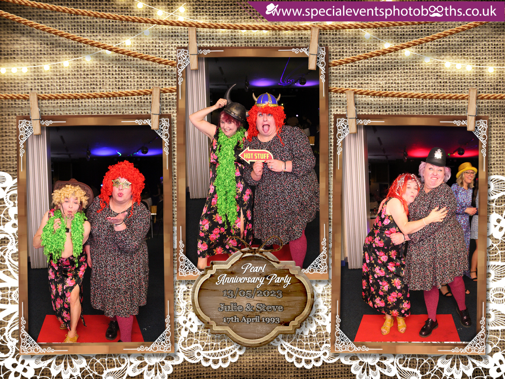 Pearl Anniversary Party | View more photos from the event at my.specialeventsphotobooths.co.uk/u/SpecialEventsPhotoBooths/Pearl-Anniversary-Party