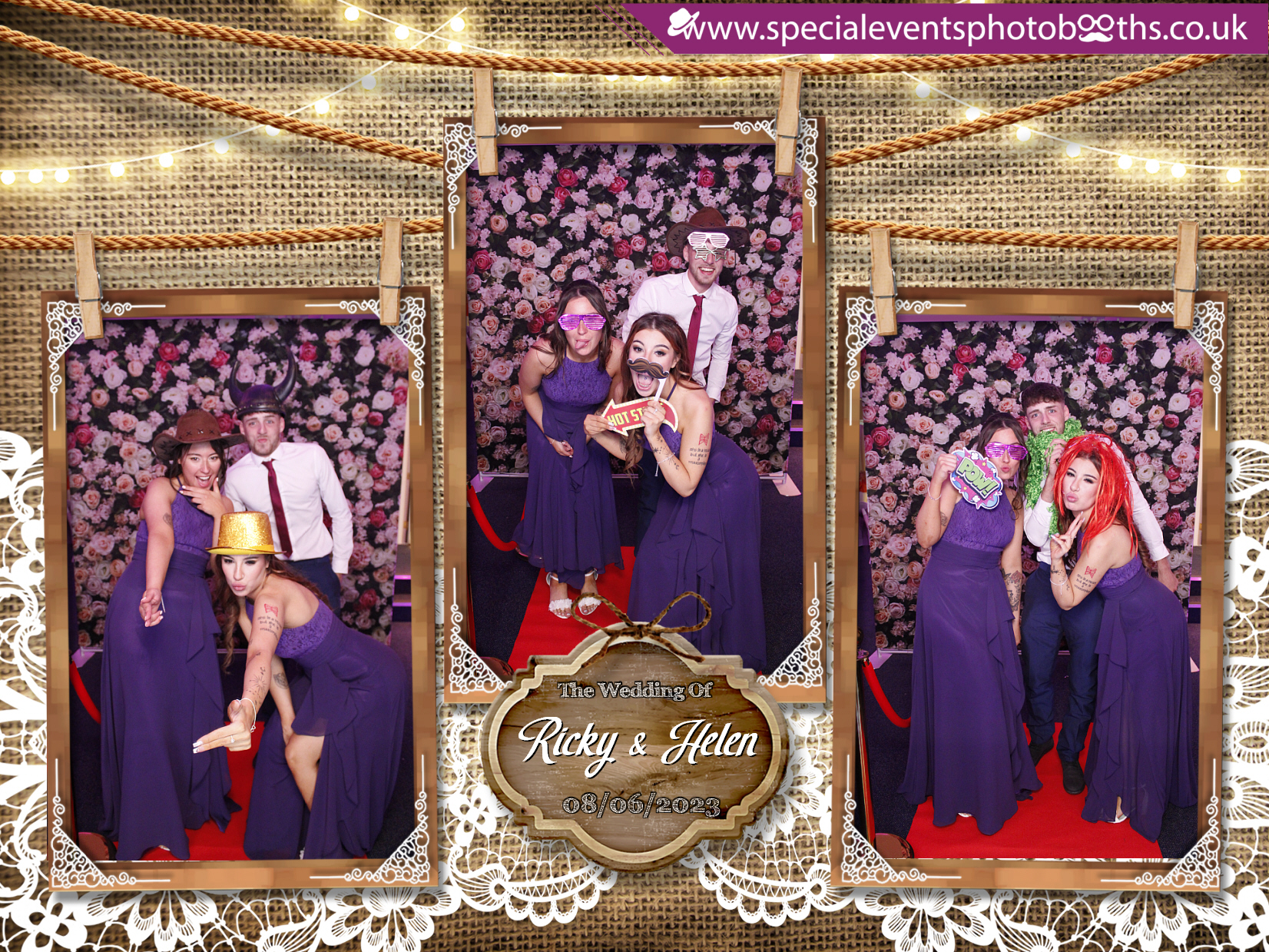 Ricky & Helen's Wedding | View more photos from the event at my.specialeventsphotobooths.co.uk/u/SpecialEventsPhotoBooths/Ricky-Helens-Wedding