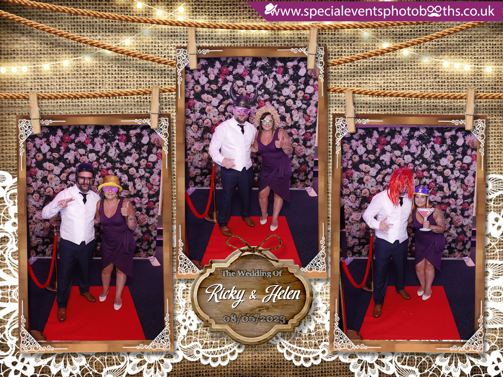 Ricky & Helen's Wedding | View more photos from the event at my.specialeventsphotobooths.co.uk/u/SpecialEventsPhotoBooths/Ricky-Helens-Wedding