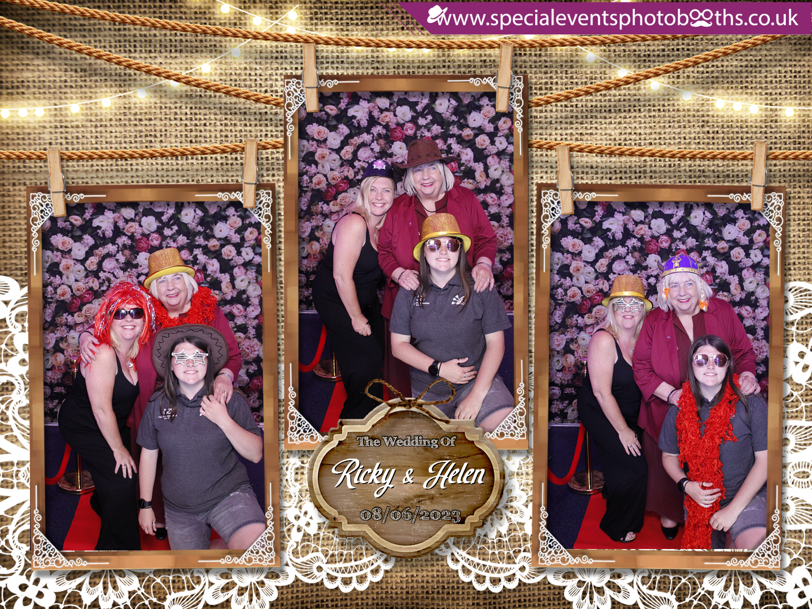 Ricky & Helen's Wedding | View more photos from the event at my.specialeventsphotobooths.co.uk/u/SpecialEventsPhotoBooths/Ricky-Helens-Wedding
