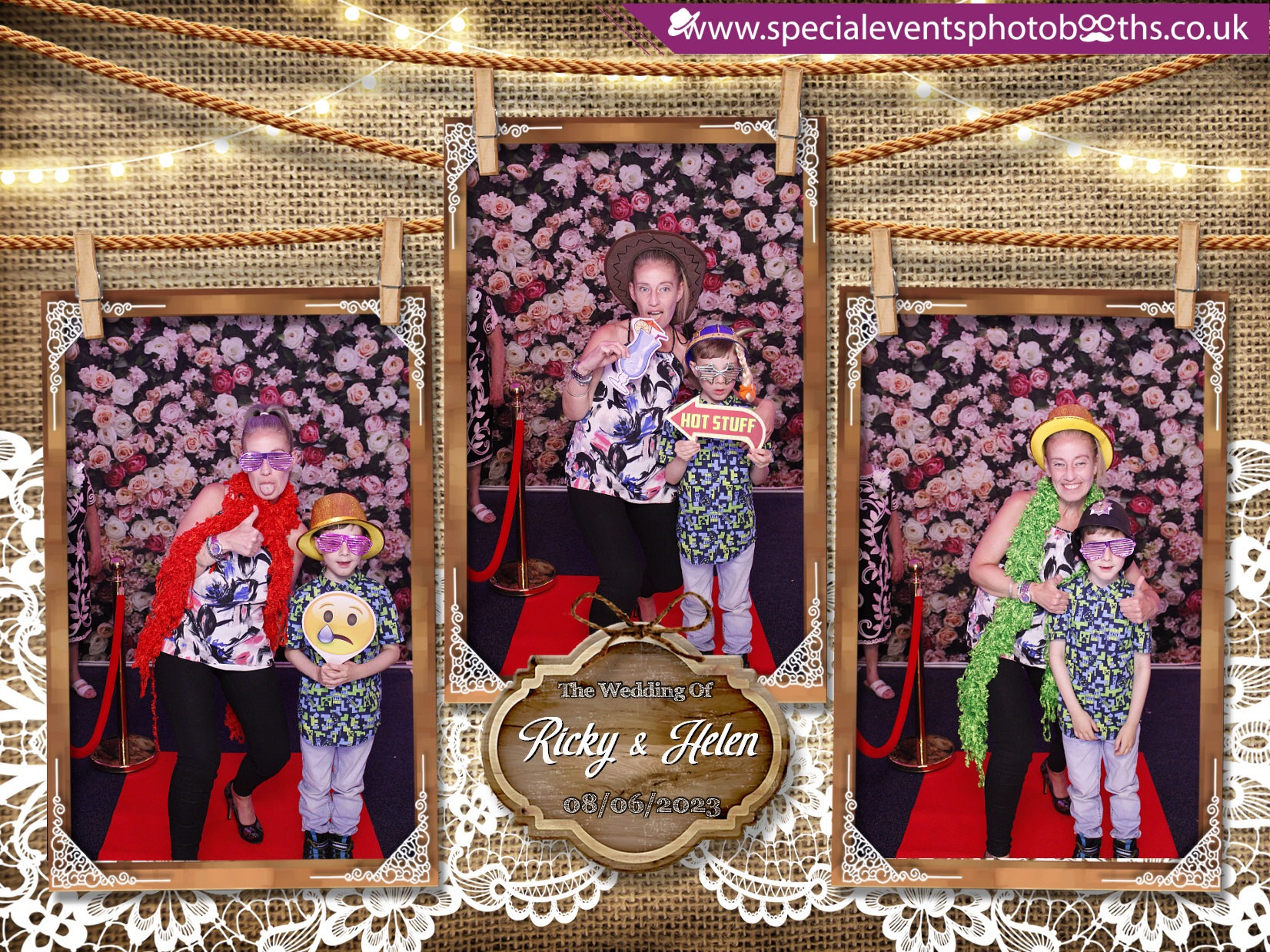 Ricky & Helen's Wedding | View more photos from the event at my.specialeventsphotobooths.co.uk/u/SpecialEventsPhotoBooths/Ricky-Helens-Wedding