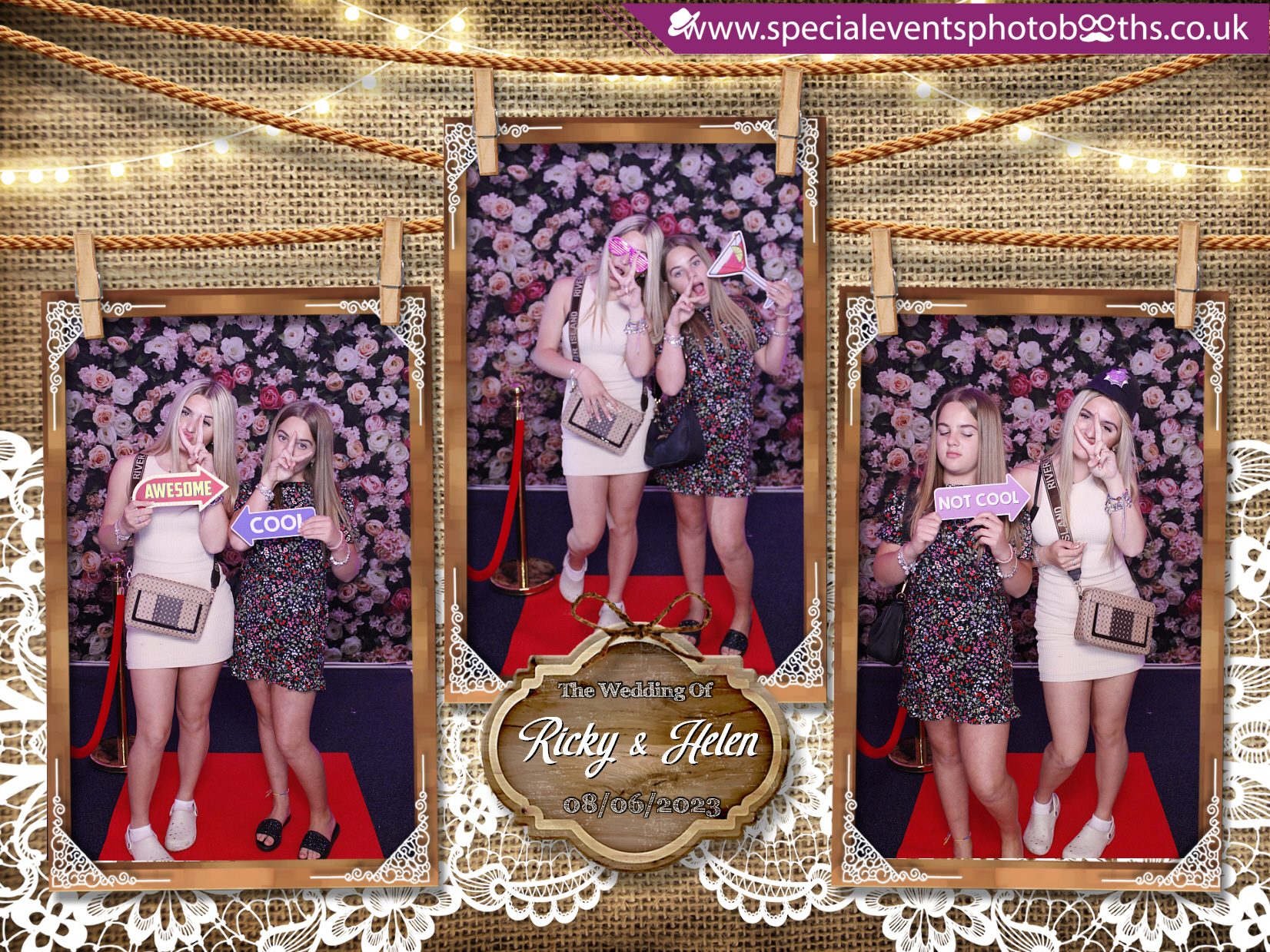 Ricky & Helen's Wedding | View more photos from the event at my.specialeventsphotobooths.co.uk/u/SpecialEventsPhotoBooths/Ricky-Helens-Wedding