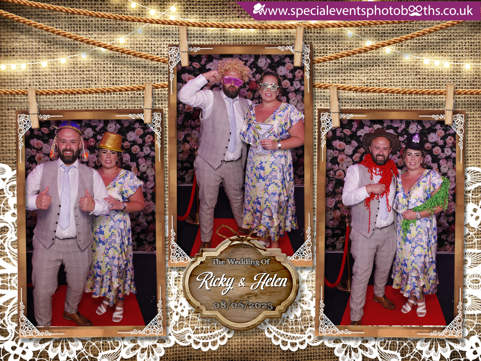 Ricky & Helen's Wedding | View more photos from the event at my.specialeventsphotobooths.co.uk/u/SpecialEventsPhotoBooths/Ricky-Helens-Wedding