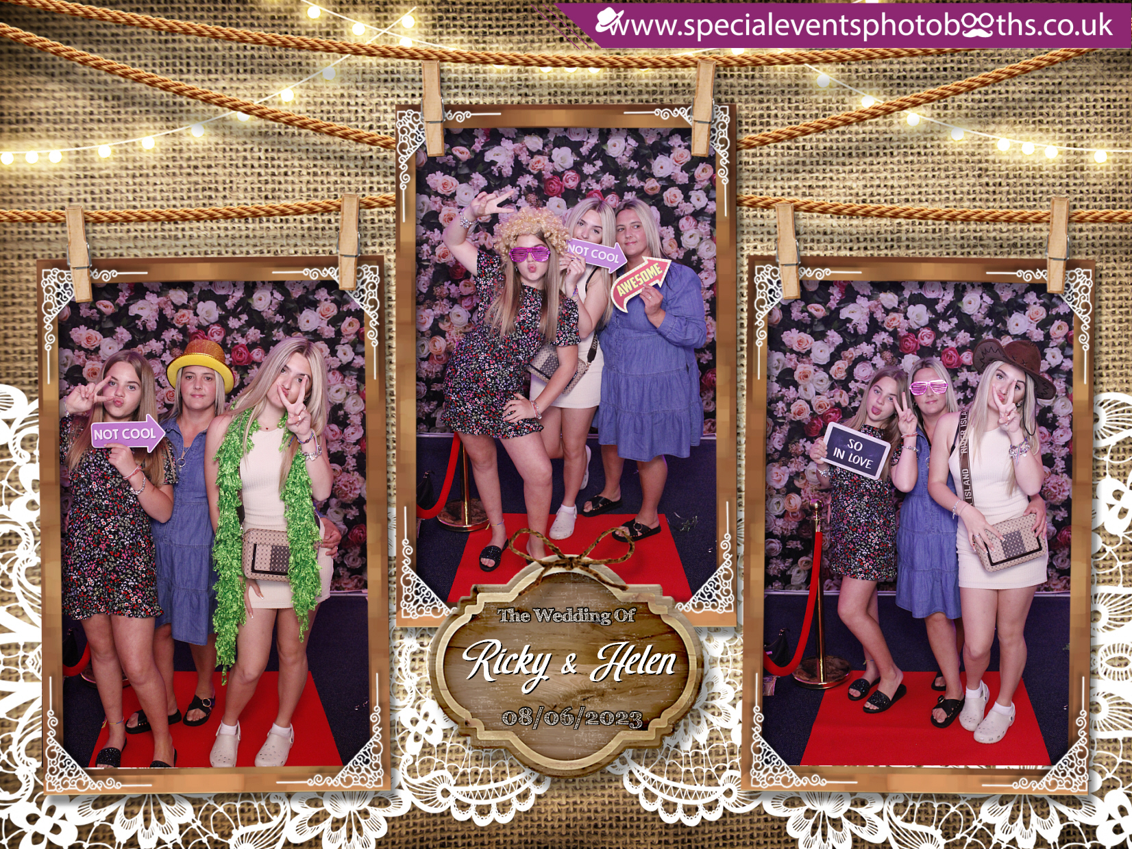 Ricky & Helen's Wedding | View more photos from the event at my.specialeventsphotobooths.co.uk/u/SpecialEventsPhotoBooths/Ricky-Helens-Wedding