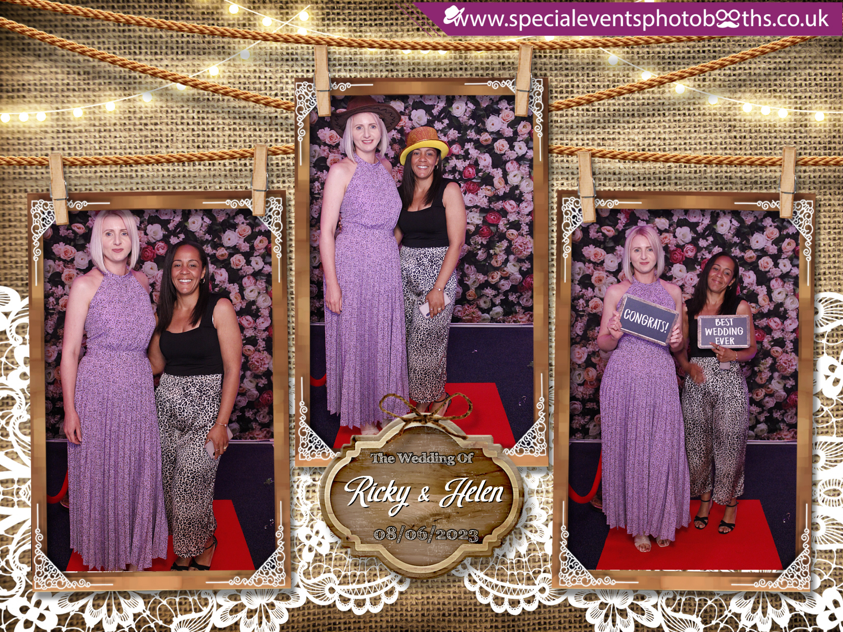Ricky & Helen's Wedding | View more photos from the event at my.specialeventsphotobooths.co.uk/u/SpecialEventsPhotoBooths/Ricky-Helens-Wedding