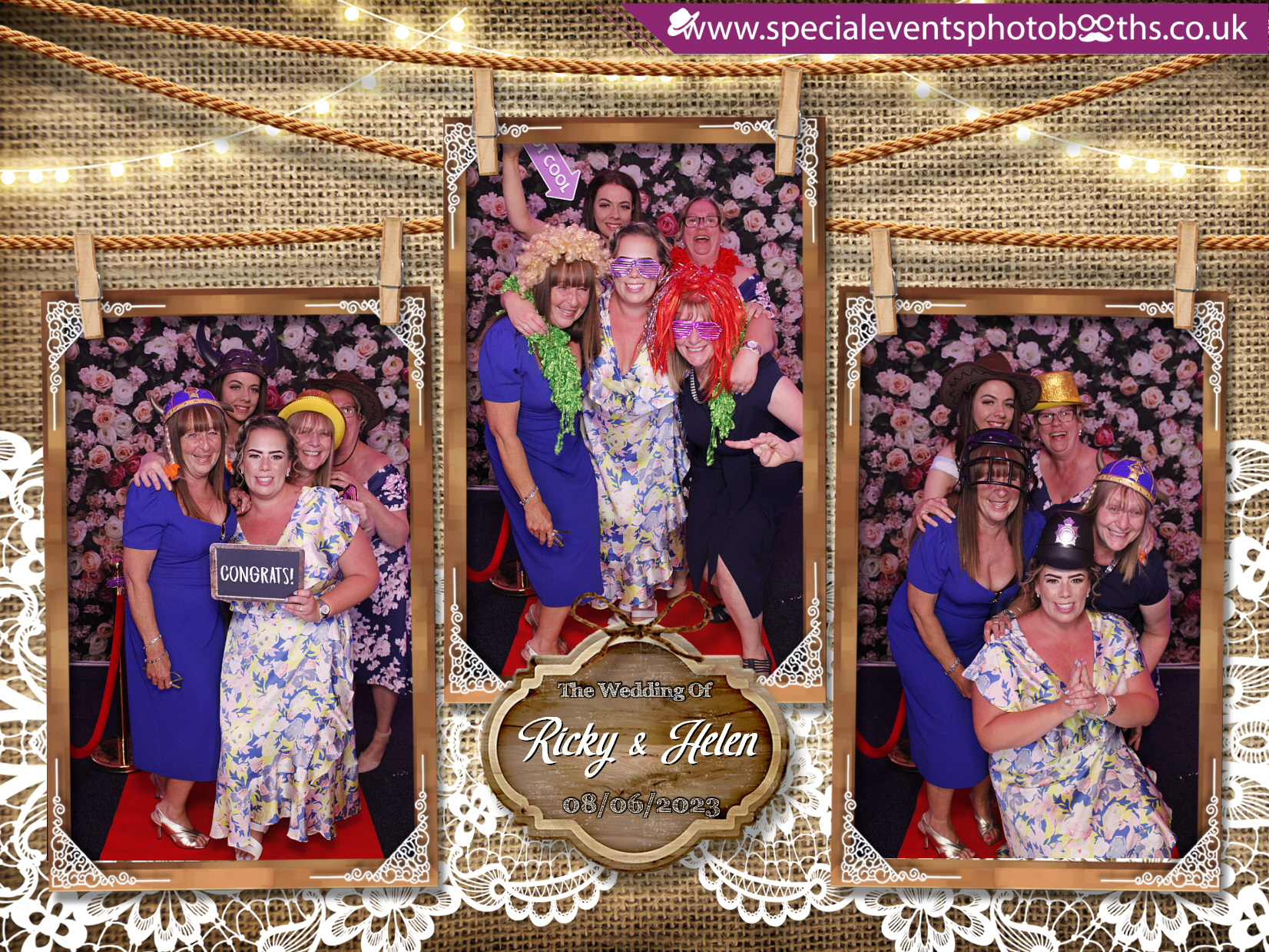 Ricky & Helen's Wedding | View more photos from the event at my.specialeventsphotobooths.co.uk/u/SpecialEventsPhotoBooths/Ricky-Helens-Wedding