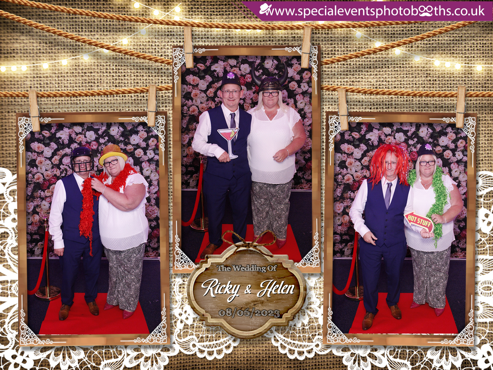 Ricky & Helen's Wedding | View more photos from the event at my.specialeventsphotobooths.co.uk/u/SpecialEventsPhotoBooths/Ricky-Helens-Wedding