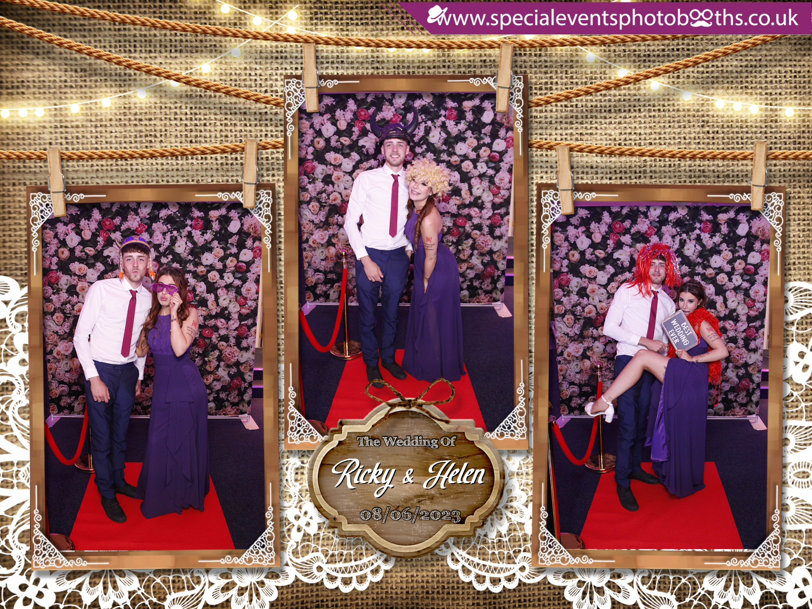 Ricky & Helen's Wedding | View more photos from the event at my.specialeventsphotobooths.co.uk/u/SpecialEventsPhotoBooths/Ricky-Helens-Wedding