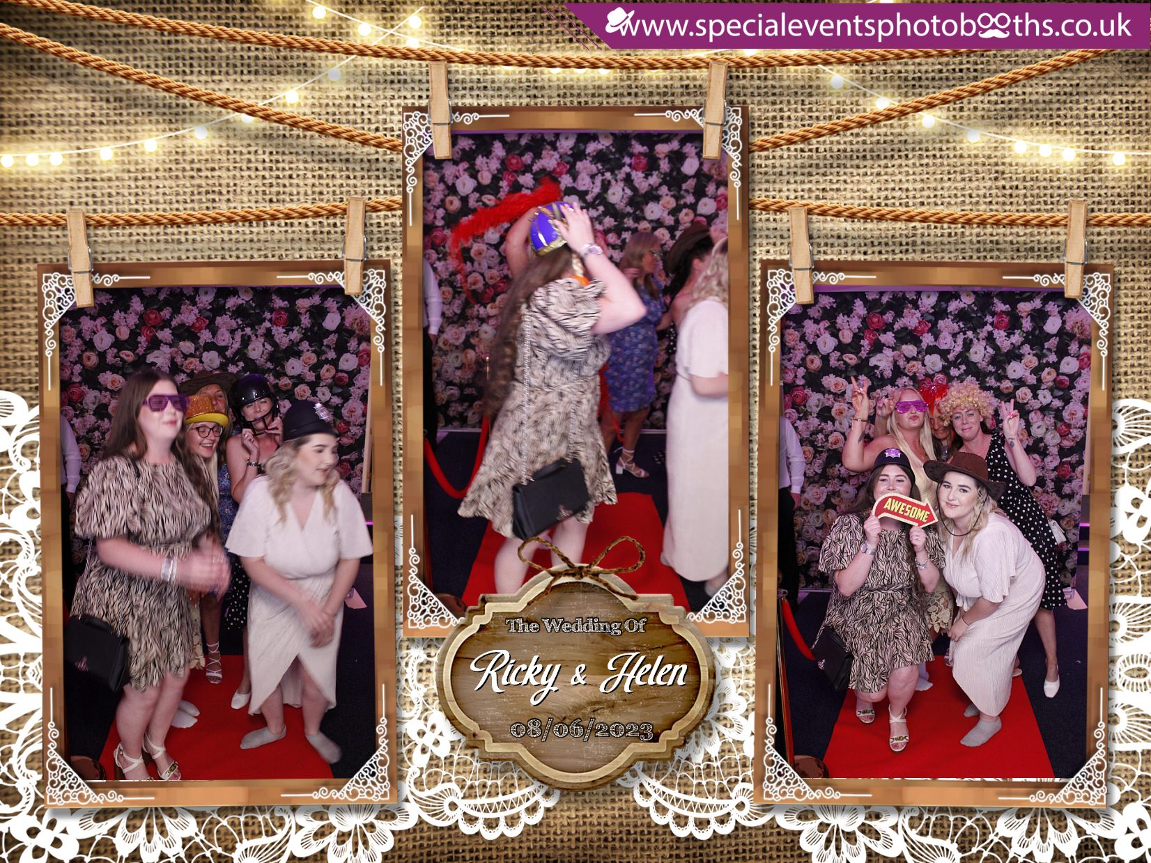 Ricky & Helen's Wedding | View more photos from the event at my.specialeventsphotobooths.co.uk/u/SpecialEventsPhotoBooths/Ricky-Helens-Wedding