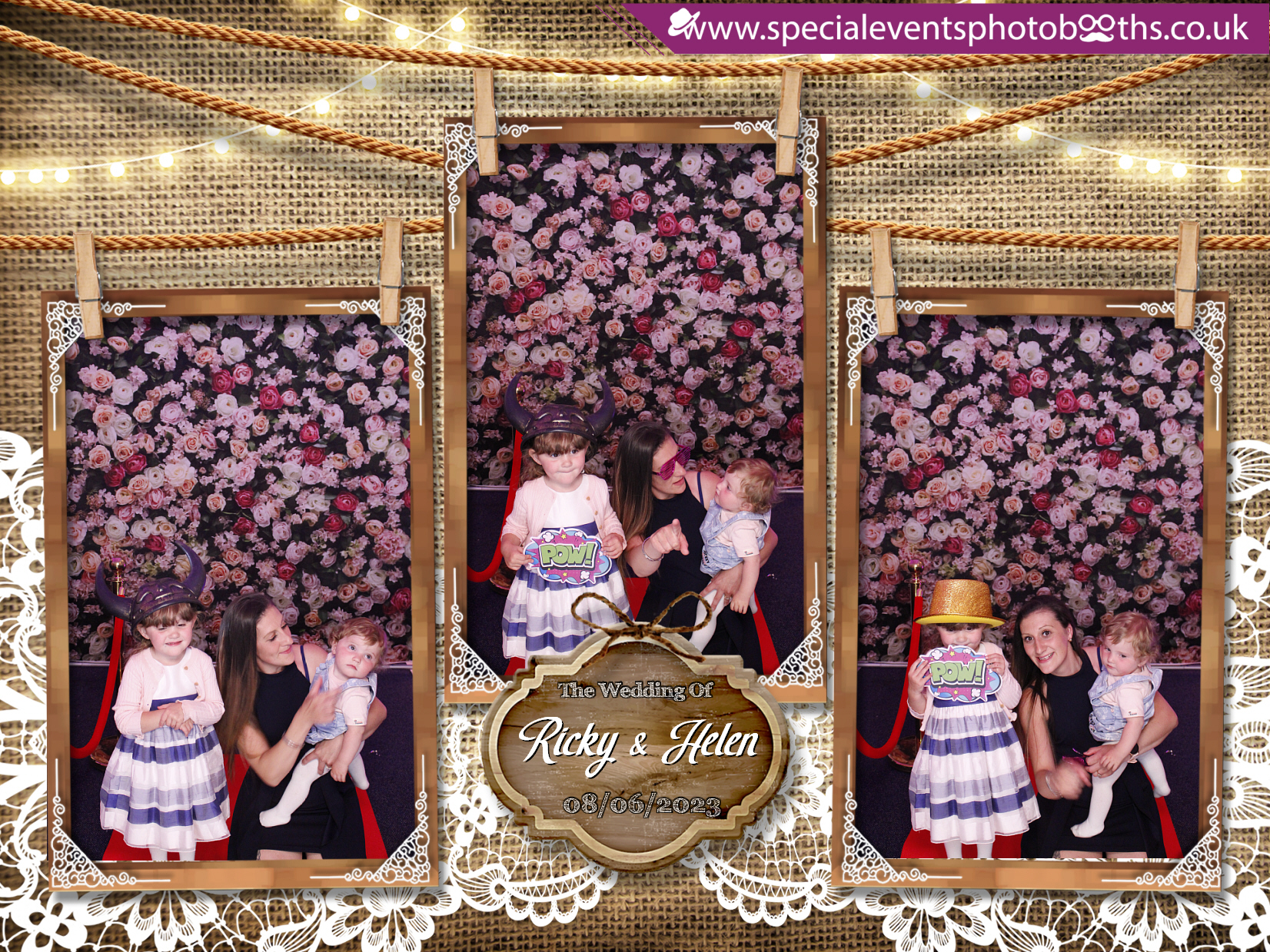 Ricky & Helen's Wedding | View more photos from the event at my.specialeventsphotobooths.co.uk/u/SpecialEventsPhotoBooths/Ricky-Helens-Wedding