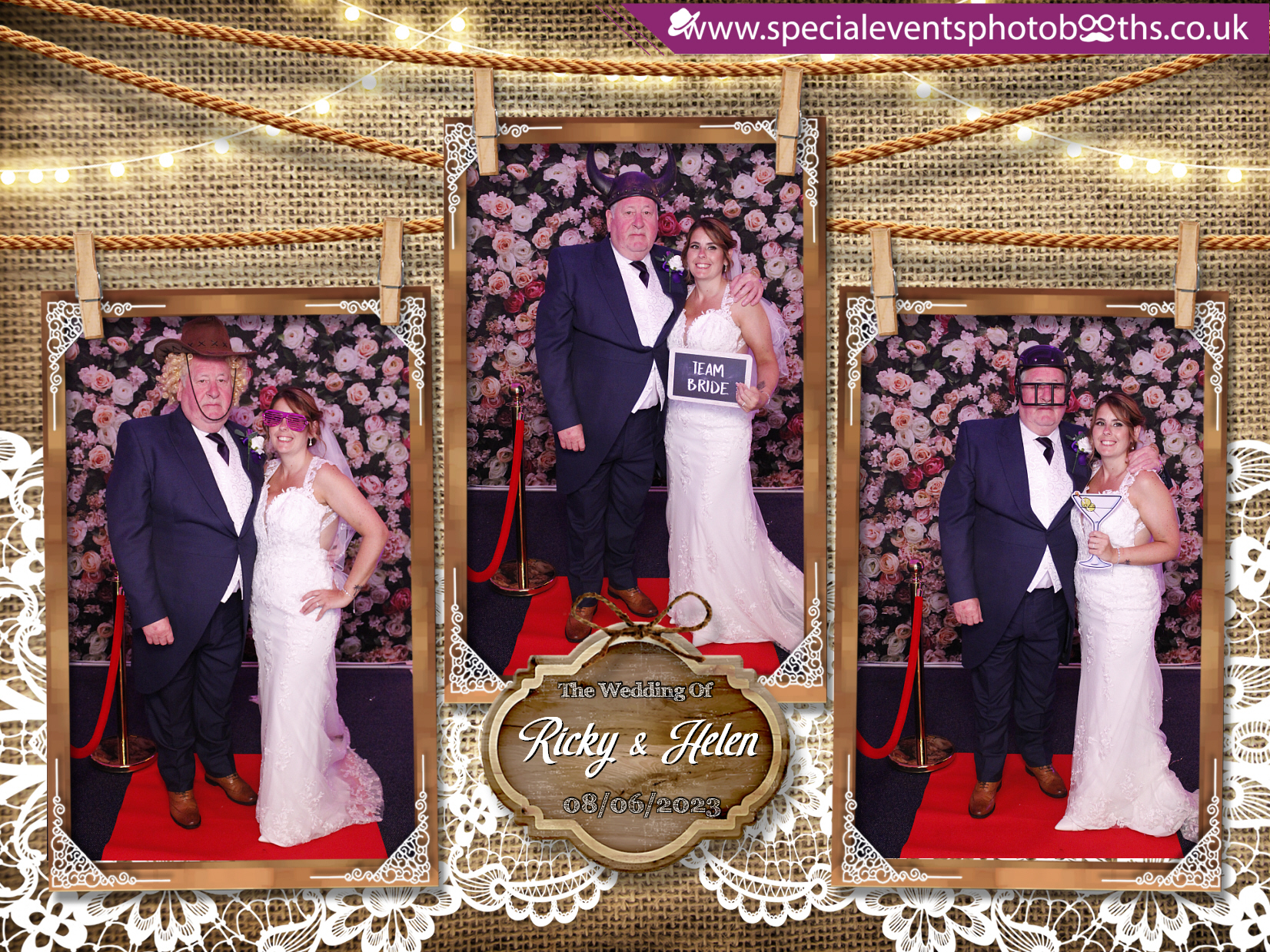 Ricky & Helen's Wedding | View more photos from the event at my.specialeventsphotobooths.co.uk/u/SpecialEventsPhotoBooths/Ricky-Helens-Wedding