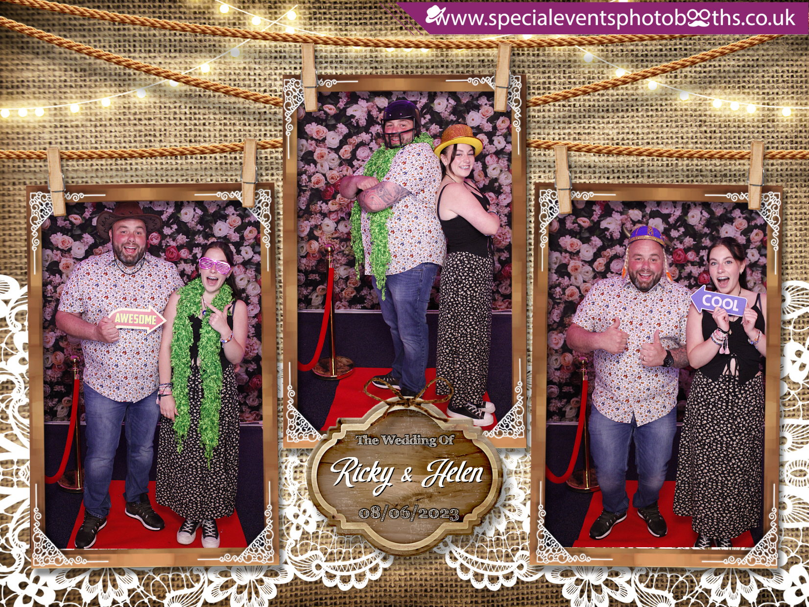 Ricky & Helen's Wedding | View more photos from the event at my.specialeventsphotobooths.co.uk/u/SpecialEventsPhotoBooths/Ricky-Helens-Wedding