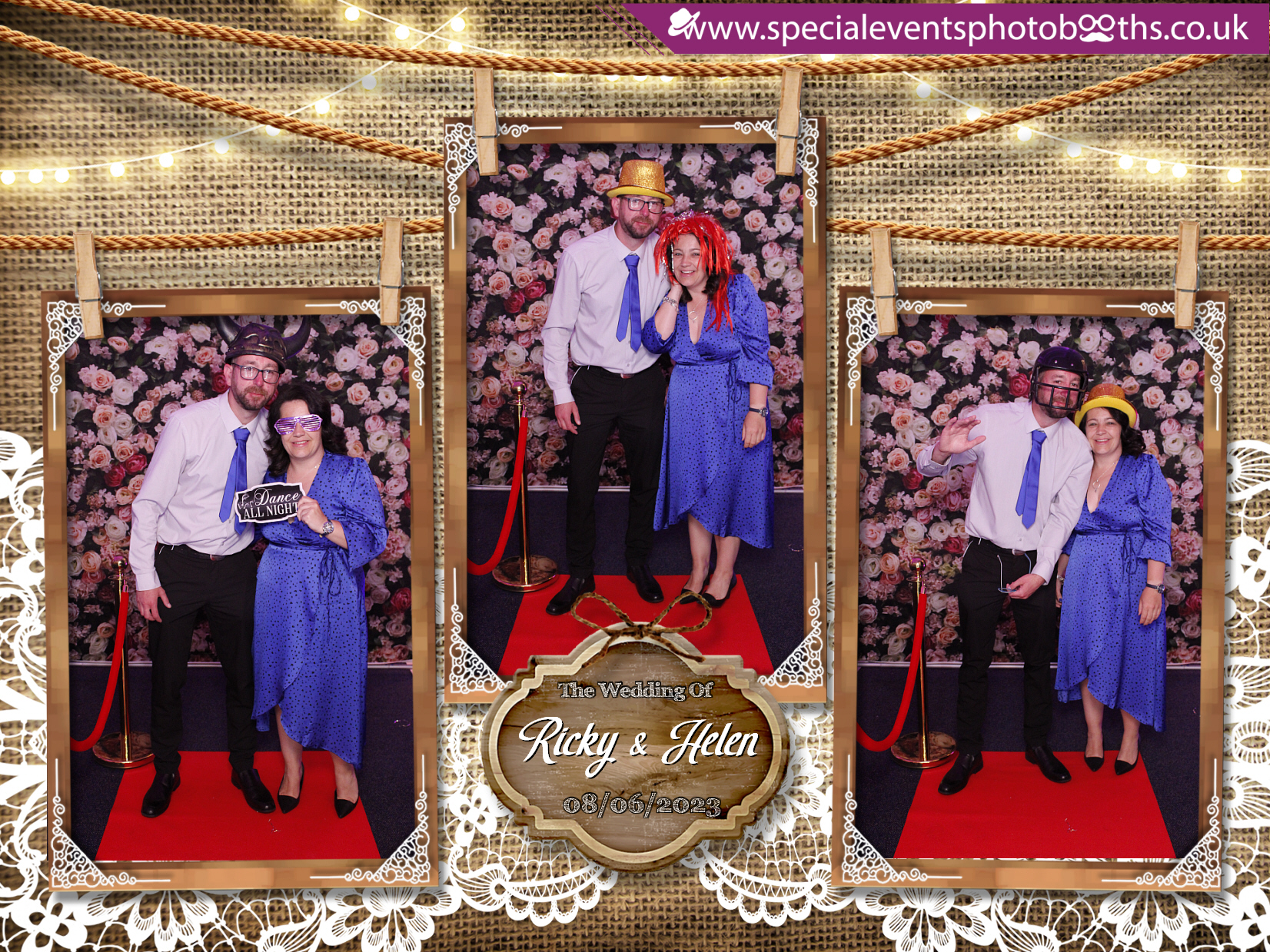 Ricky & Helen's Wedding | View more photos from the event at my.specialeventsphotobooths.co.uk/u/SpecialEventsPhotoBooths/Ricky-Helens-Wedding
