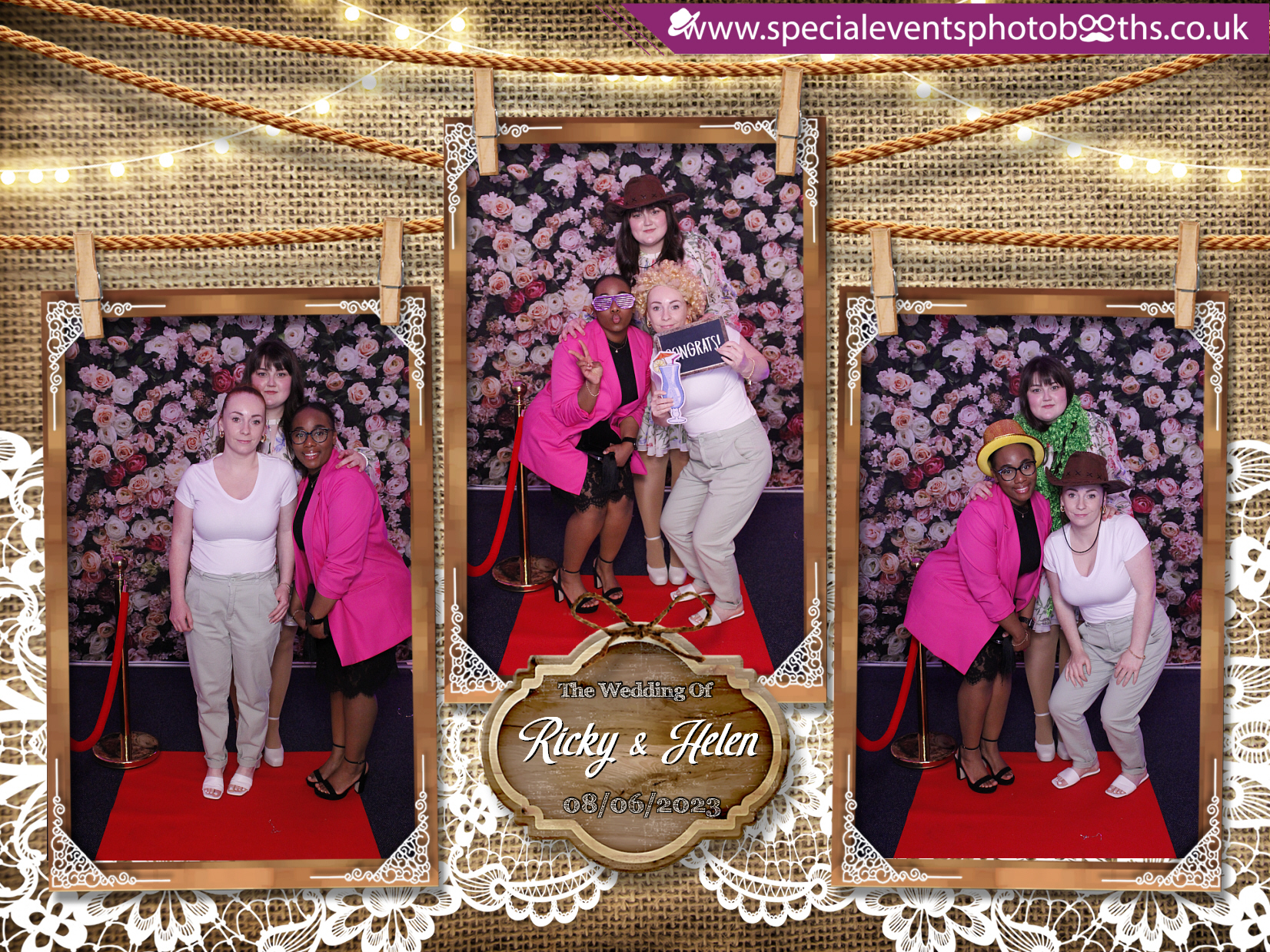 Ricky & Helen's Wedding | View more photos from the event at my.specialeventsphotobooths.co.uk/u/SpecialEventsPhotoBooths/Ricky-Helens-Wedding