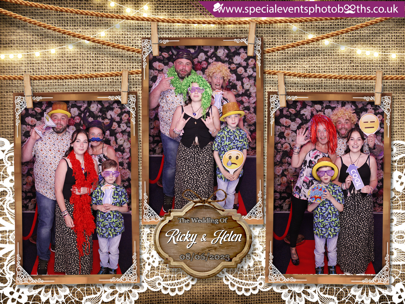 Ricky & Helen's Wedding | View more photos from the event at my.specialeventsphotobooths.co.uk/u/SpecialEventsPhotoBooths/Ricky-Helens-Wedding