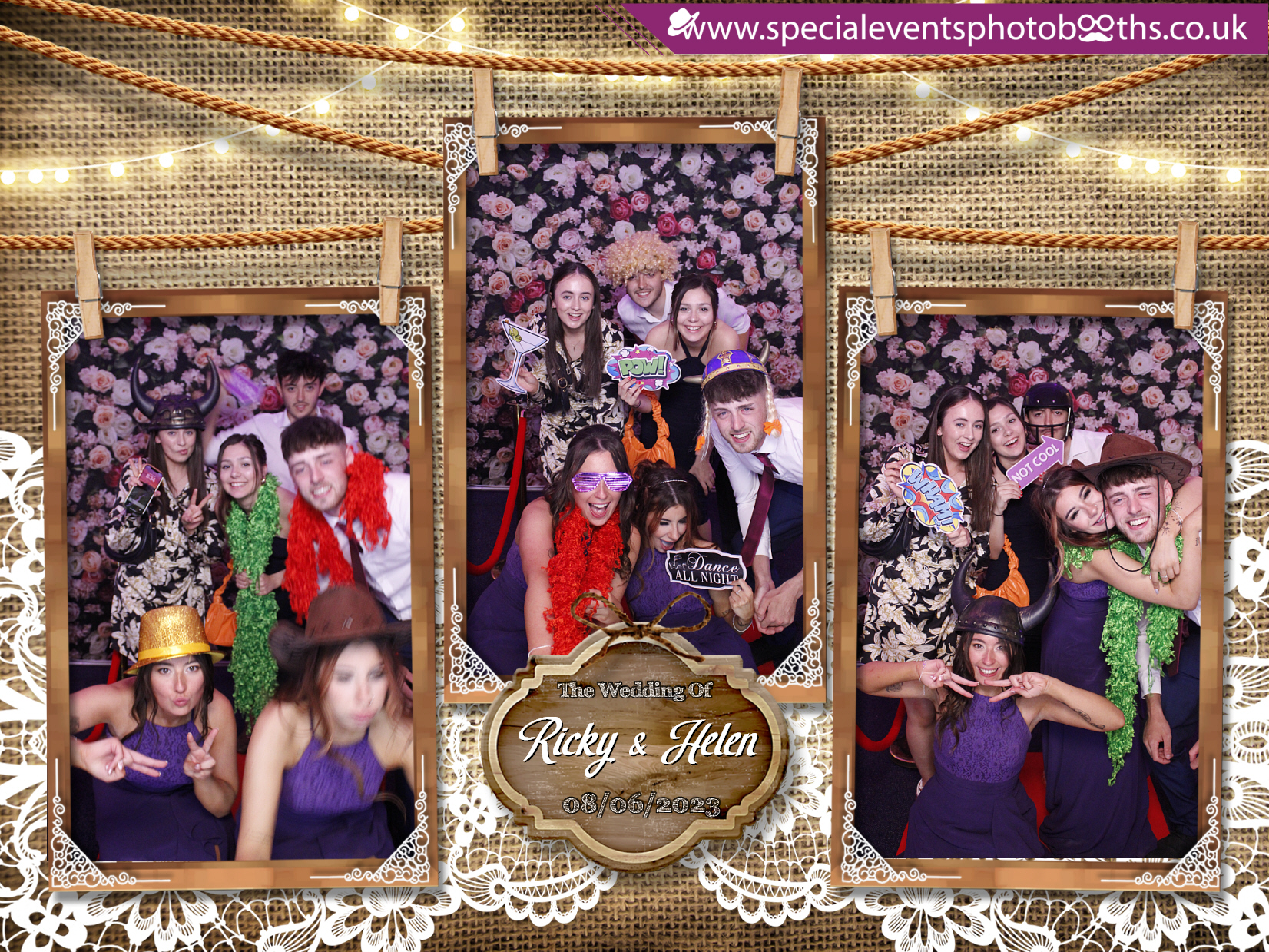 Ricky & Helen's Wedding | View more photos from the event at my.specialeventsphotobooths.co.uk/u/SpecialEventsPhotoBooths/Ricky-Helens-Wedding