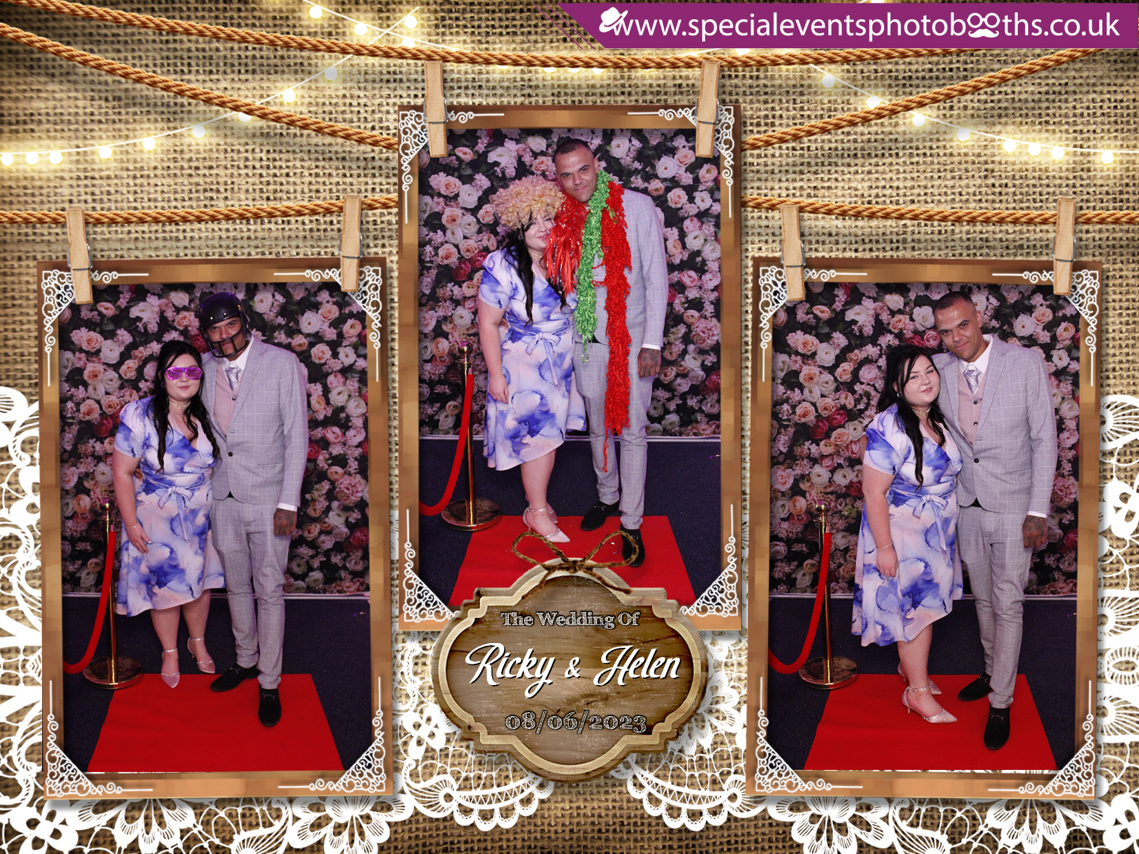 Ricky & Helen's Wedding | View more photos from the event at my.specialeventsphotobooths.co.uk/u/SpecialEventsPhotoBooths/Ricky-Helens-Wedding