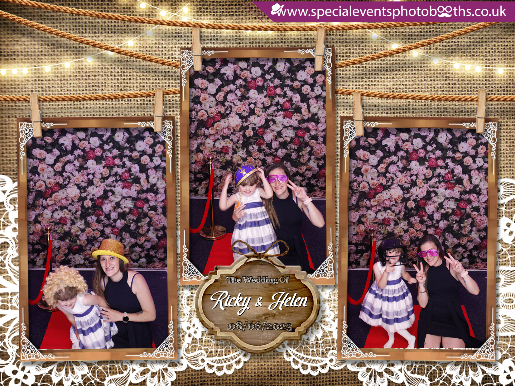 Ricky & Helen's Wedding | View more photos from the event at my.specialeventsphotobooths.co.uk/u/SpecialEventsPhotoBooths/Ricky-Helens-Wedding