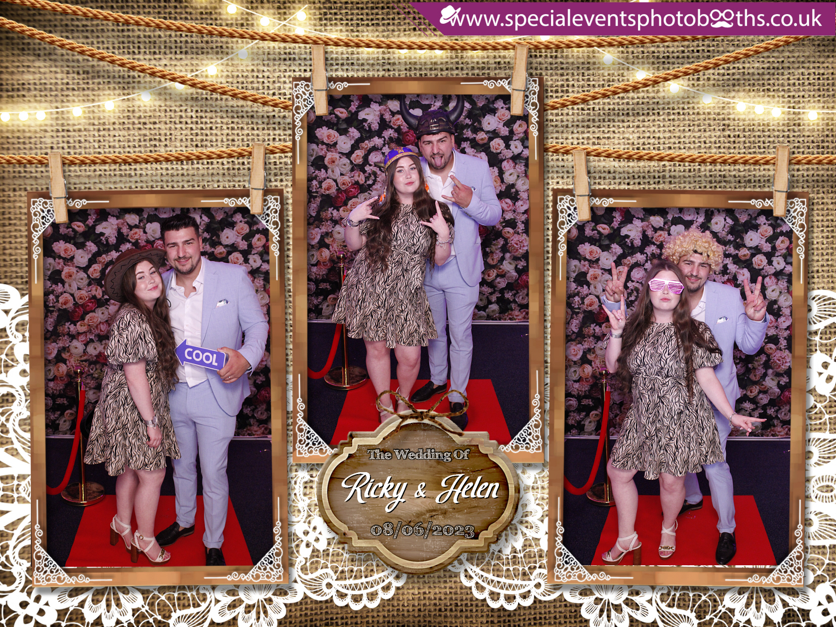 Ricky & Helen's Wedding | View more photos from the event at my.specialeventsphotobooths.co.uk/u/SpecialEventsPhotoBooths/Ricky-Helens-Wedding