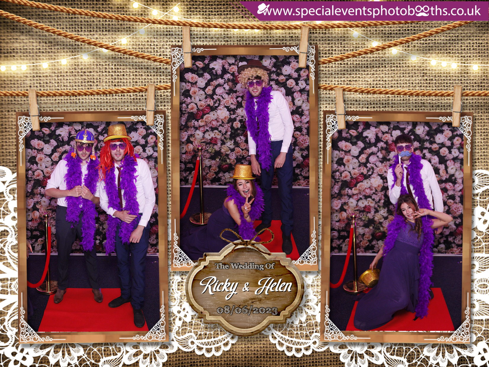 Ricky & Helen's Wedding | View more photos from the event at my.specialeventsphotobooths.co.uk/u/SpecialEventsPhotoBooths/Ricky-Helens-Wedding