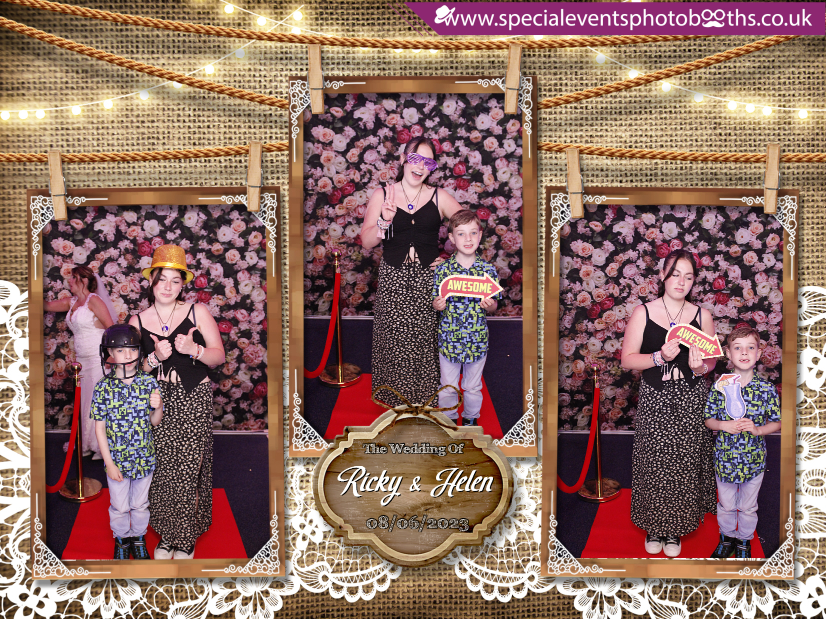 Ricky & Helen's Wedding | View more photos from the event at my.specialeventsphotobooths.co.uk/u/SpecialEventsPhotoBooths/Ricky-Helens-Wedding