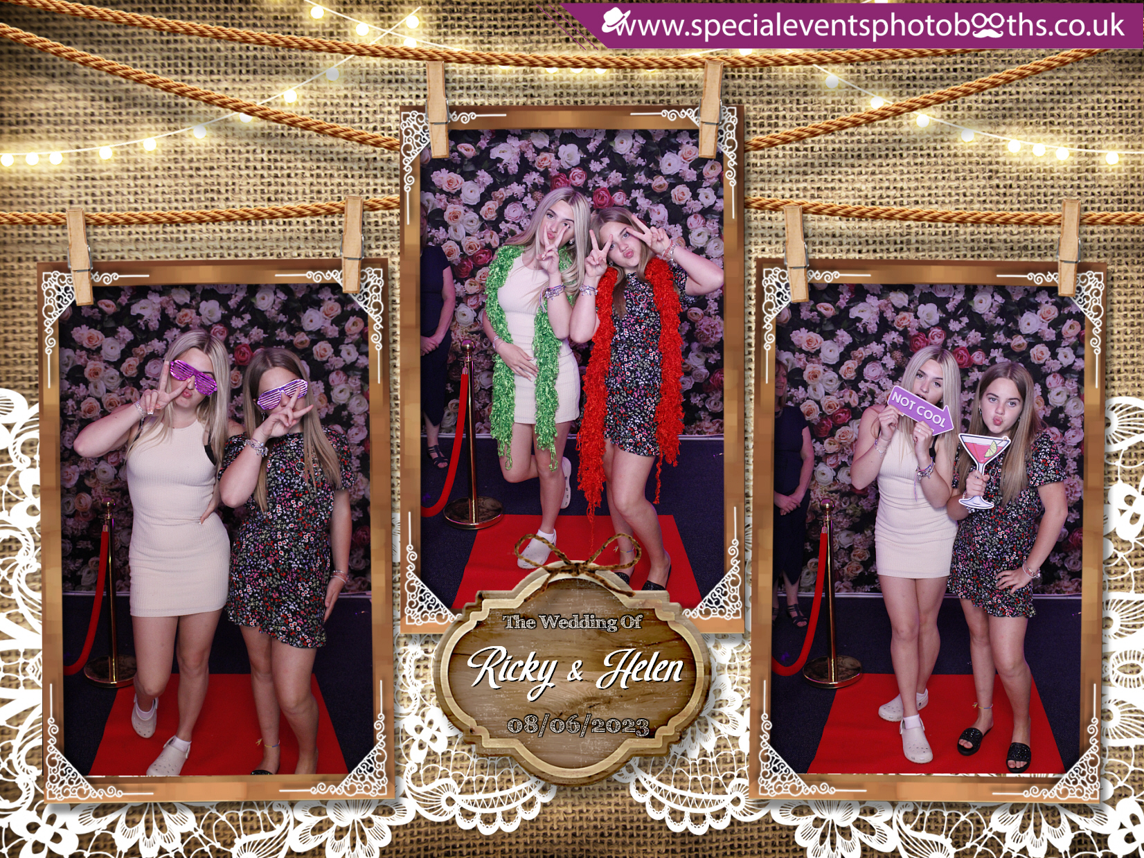 Ricky & Helen's Wedding | View more photos from the event at my.specialeventsphotobooths.co.uk/u/SpecialEventsPhotoBooths/Ricky-Helens-Wedding