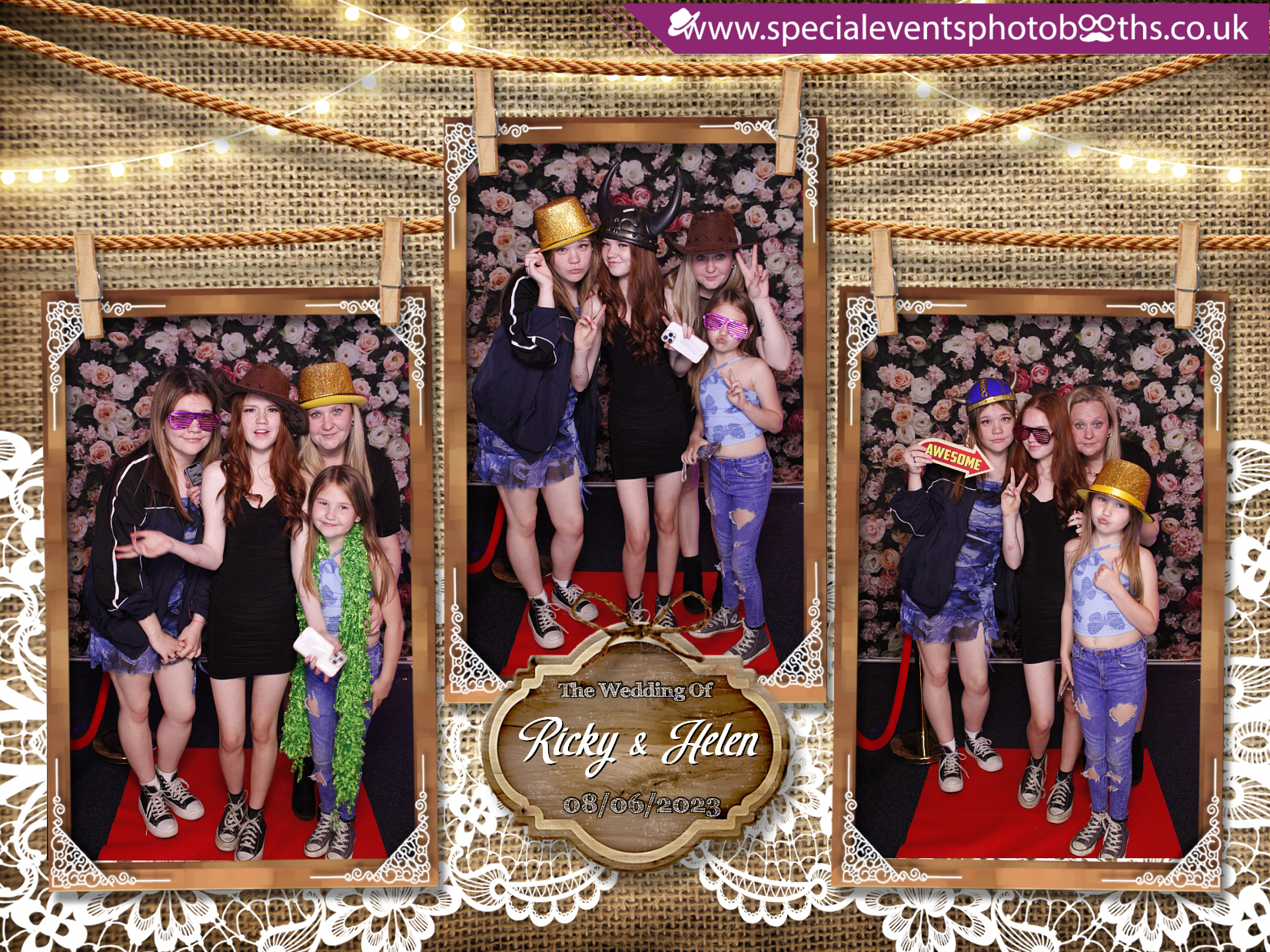Ricky & Helen's Wedding | View more photos from the event at my.specialeventsphotobooths.co.uk/u/SpecialEventsPhotoBooths/Ricky-Helens-Wedding