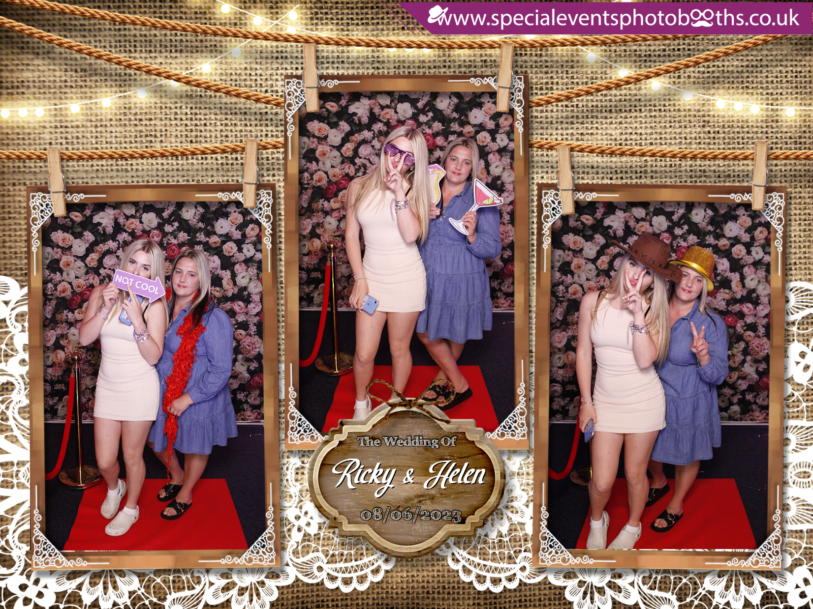 Ricky & Helen's Wedding | View more photos from the event at my.specialeventsphotobooths.co.uk/u/SpecialEventsPhotoBooths/Ricky-Helens-Wedding