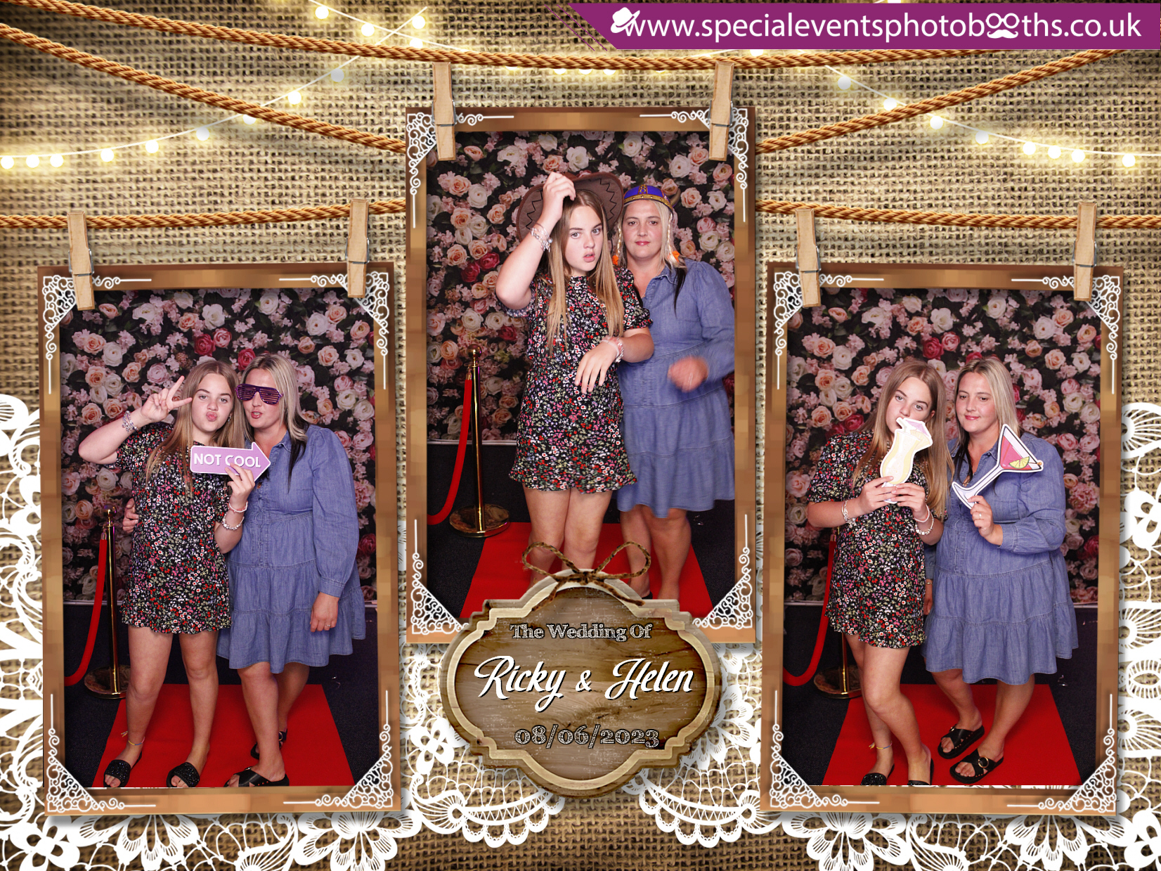 Ricky & Helen's Wedding | View more photos from the event at my.specialeventsphotobooths.co.uk/u/SpecialEventsPhotoBooths/Ricky-Helens-Wedding