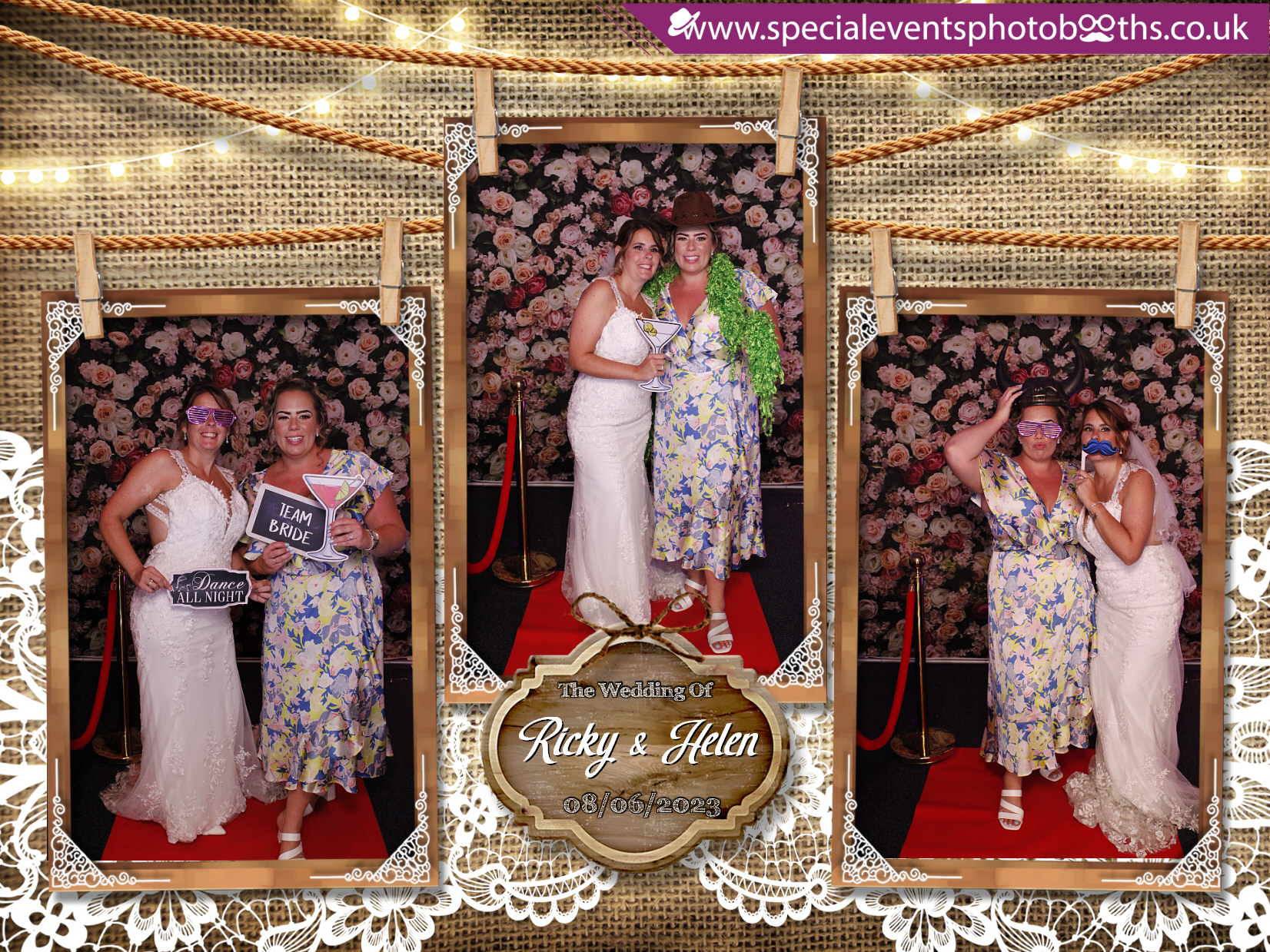 Ricky & Helen's Wedding | View more photos from the event at my.specialeventsphotobooths.co.uk/u/SpecialEventsPhotoBooths/Ricky-Helens-Wedding