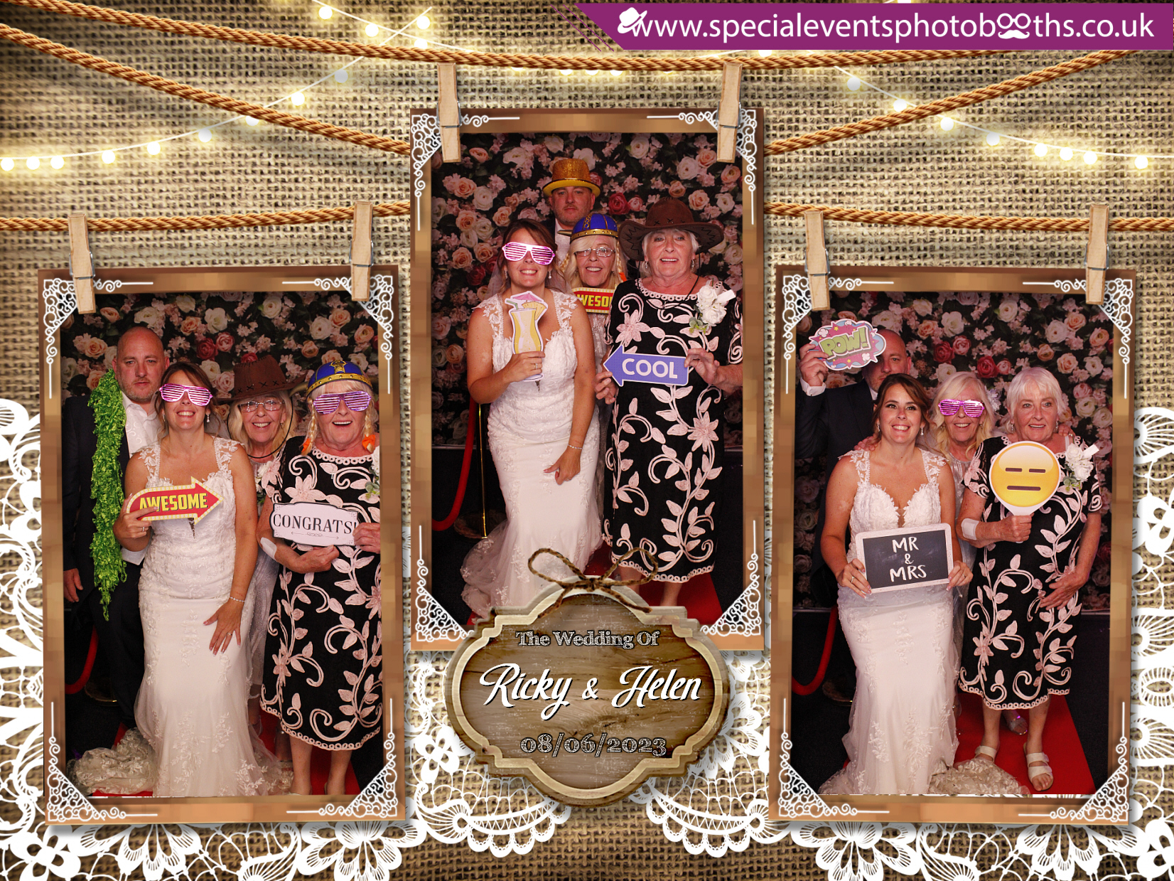 Ricky & Helen's Wedding | View more photos from the event at my.specialeventsphotobooths.co.uk/u/SpecialEventsPhotoBooths/Ricky-Helens-Wedding