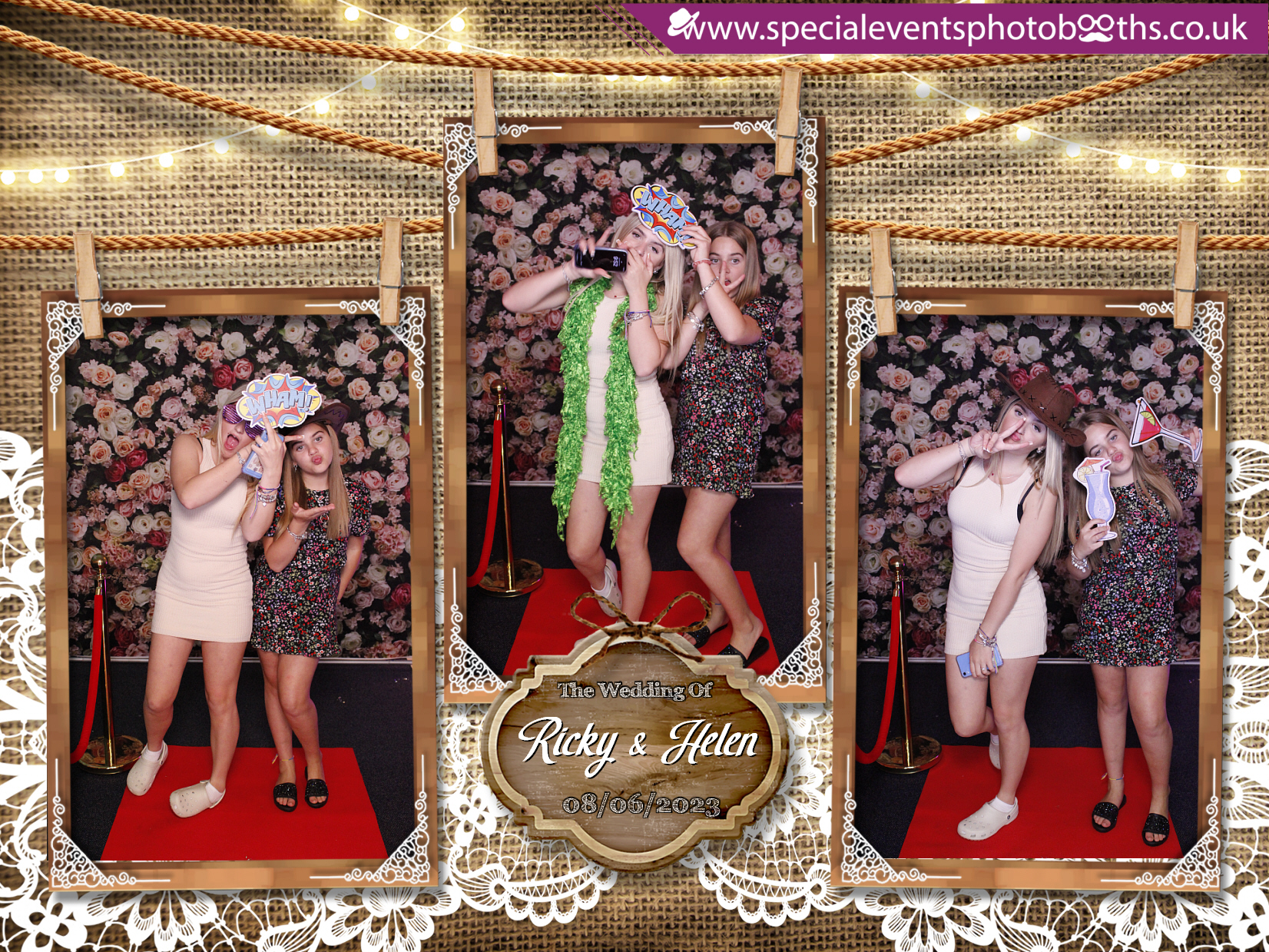 Ricky & Helen's Wedding | View more photos from the event at my.specialeventsphotobooths.co.uk/u/SpecialEventsPhotoBooths/Ricky-Helens-Wedding