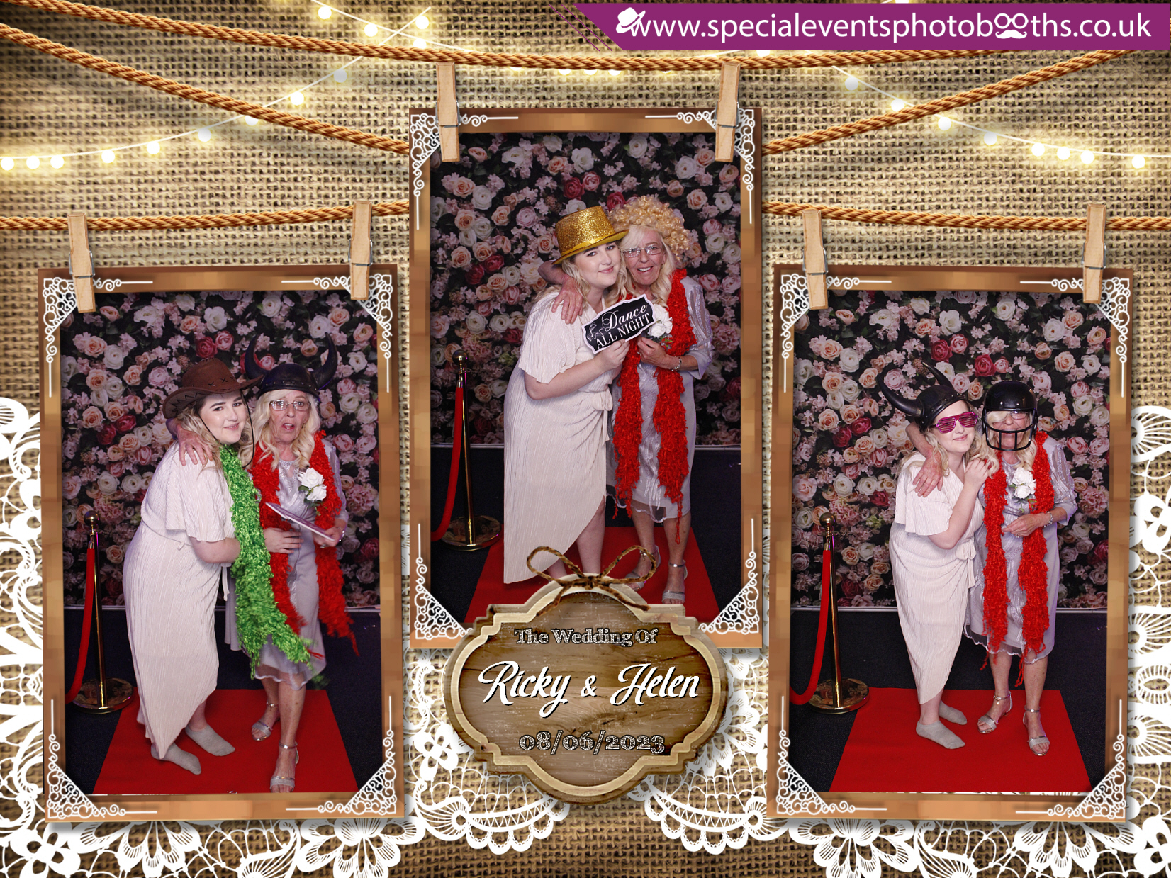 Ricky & Helen's Wedding | View more photos from the event at my.specialeventsphotobooths.co.uk/u/SpecialEventsPhotoBooths/Ricky-Helens-Wedding