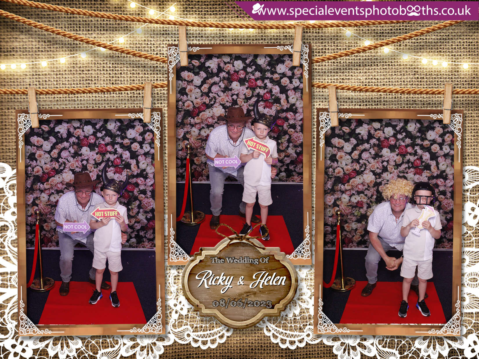 Ricky & Helen's Wedding | View more photos from the event at my.specialeventsphotobooths.co.uk/u/SpecialEventsPhotoBooths/Ricky-Helens-Wedding