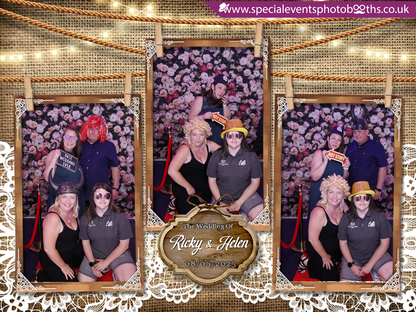 Ricky & Helen's Wedding | View more photos from the event at my.specialeventsphotobooths.co.uk/u/SpecialEventsPhotoBooths/Ricky-Helens-Wedding