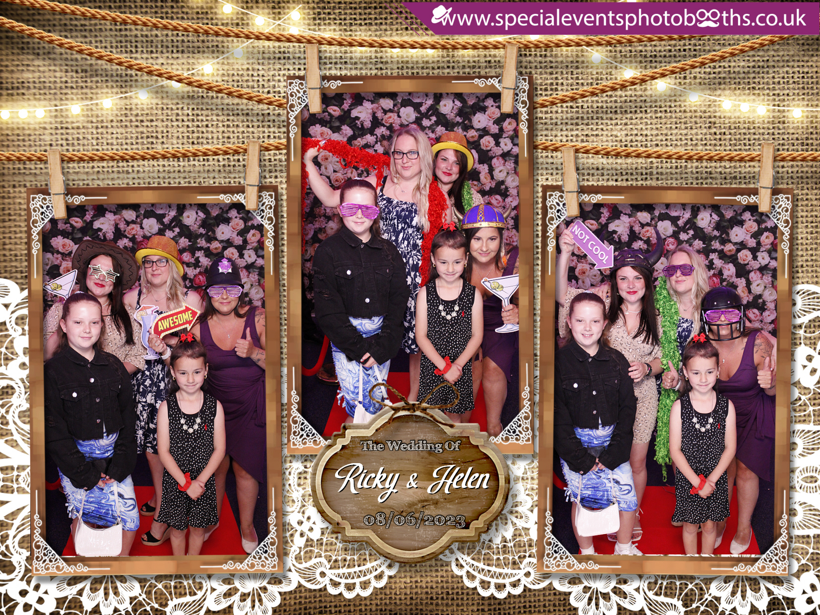 Ricky & Helen's Wedding | View more photos from the event at my.specialeventsphotobooths.co.uk/u/SpecialEventsPhotoBooths/Ricky-Helens-Wedding