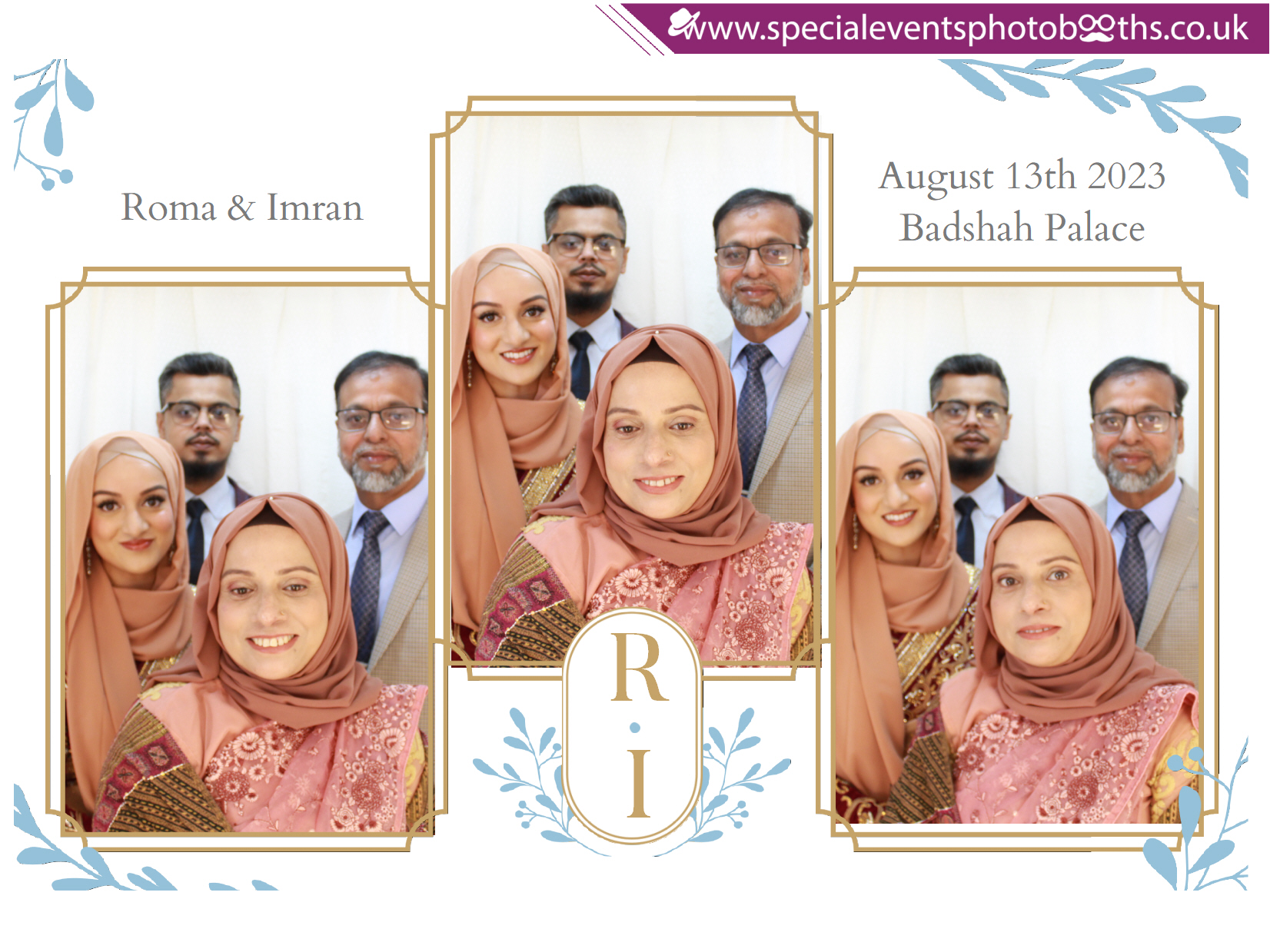 Roma & Imran's Wedding | View more photos from the event at my.specialeventsphotobooths.co.uk/u/SpecialEventsPhotoBooths/Roma-Imrans-Wedding