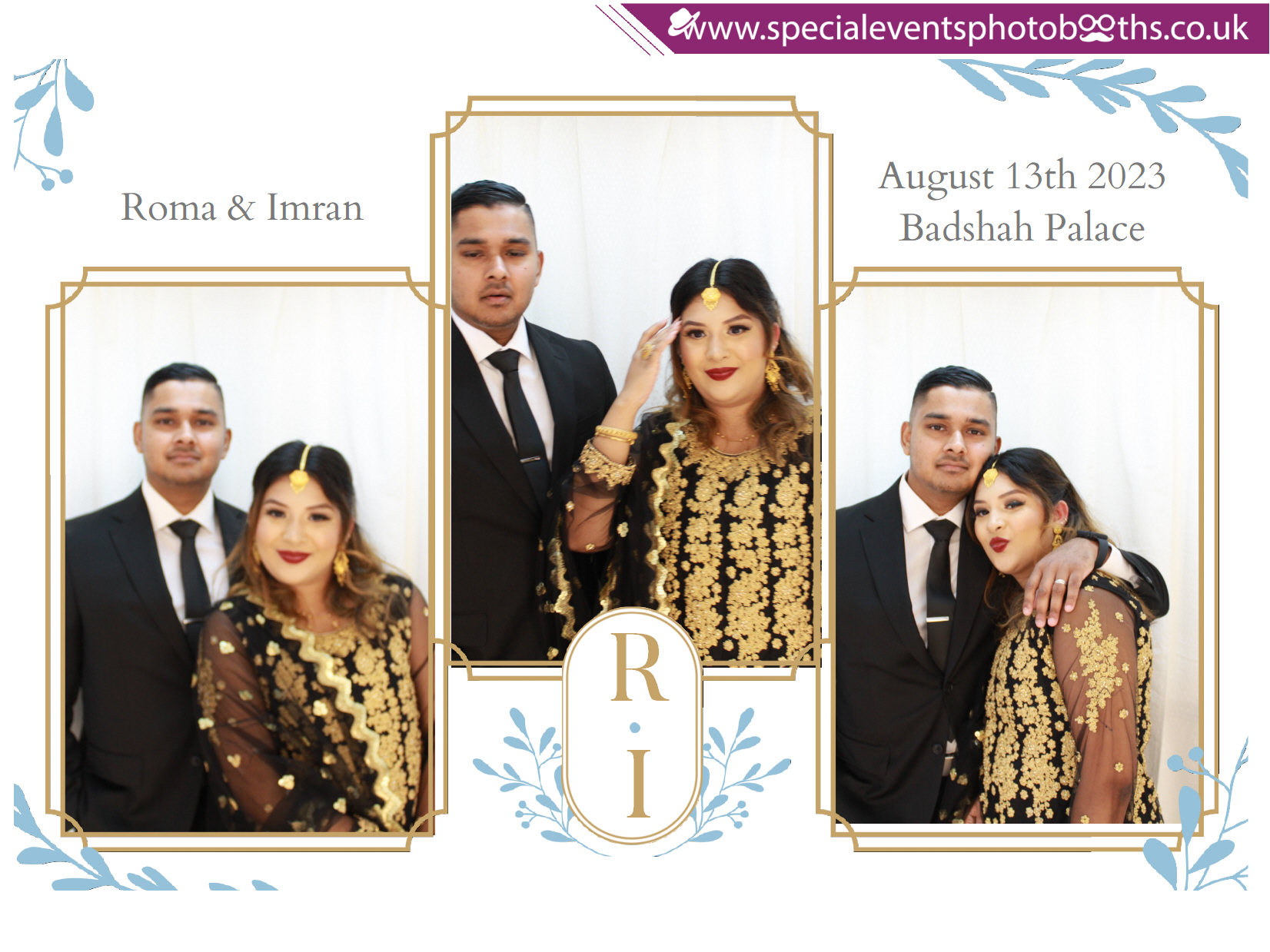 Roma & Imran's Wedding | View more photos from the event at my.specialeventsphotobooths.co.uk/u/SpecialEventsPhotoBooths/Roma-Imrans-Wedding