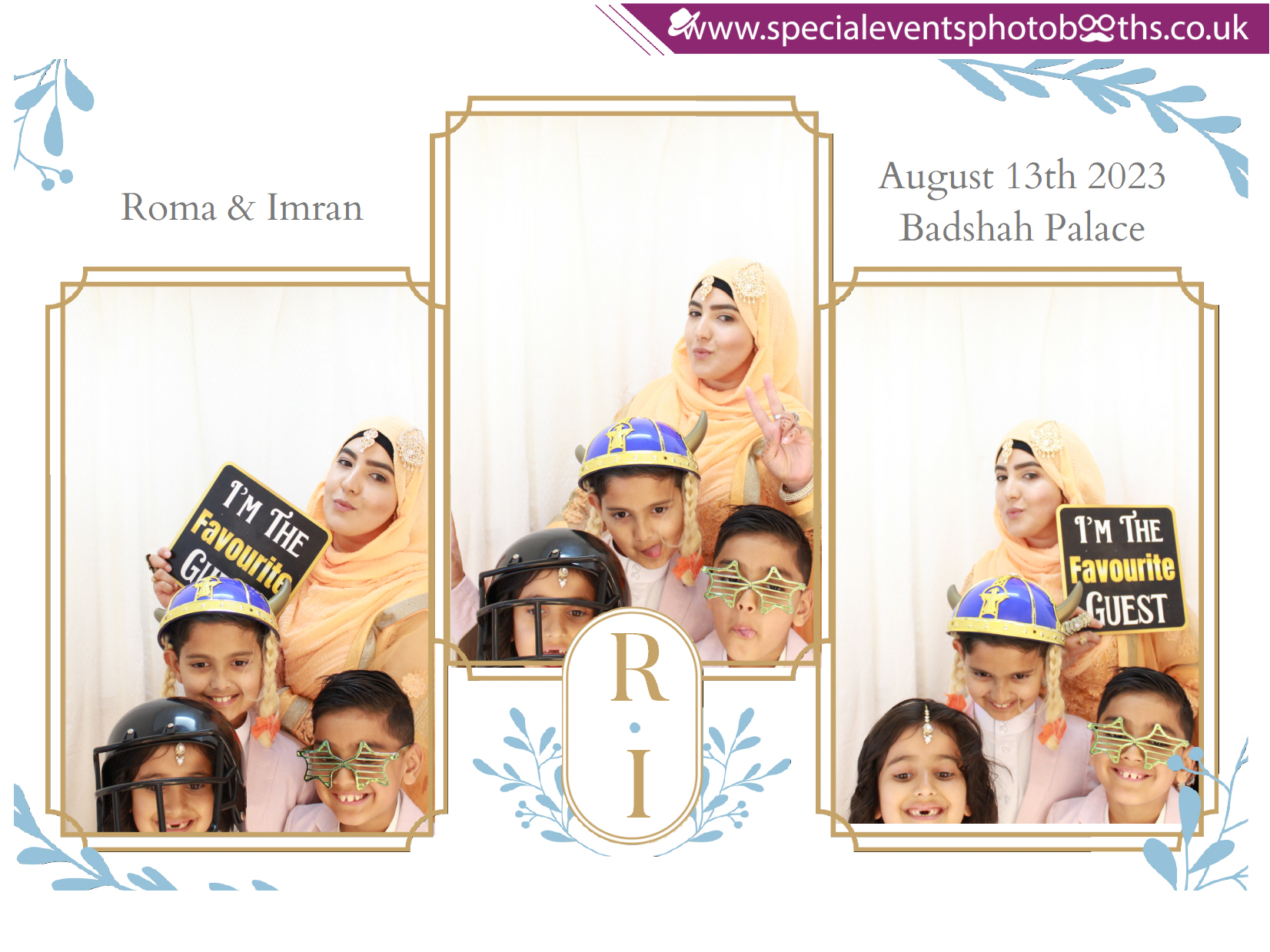 Roma & Imran's Wedding | View more photos from the event at my.specialeventsphotobooths.co.uk/u/SpecialEventsPhotoBooths/Roma-Imrans-Wedding