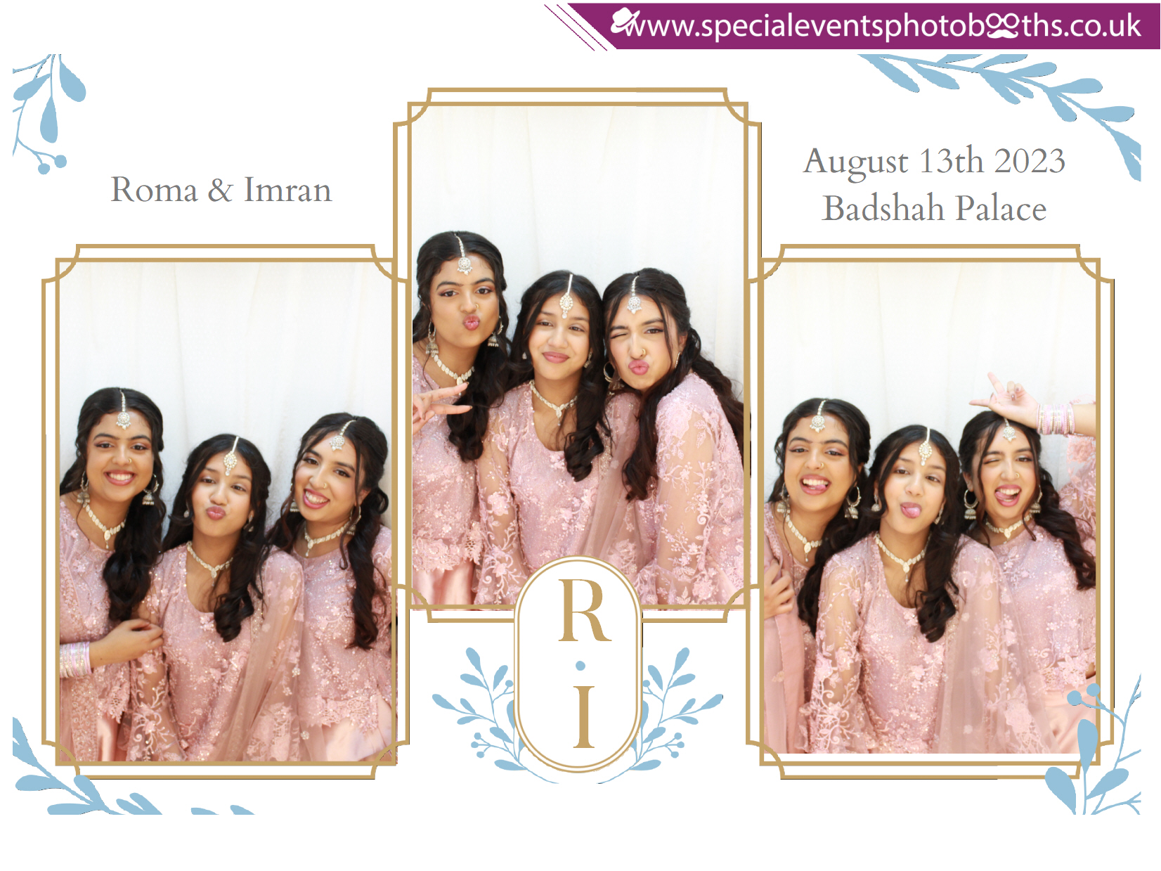 Roma & Imran's Wedding | View more photos from the event at my.specialeventsphotobooths.co.uk/u/SpecialEventsPhotoBooths/Roma-Imrans-Wedding