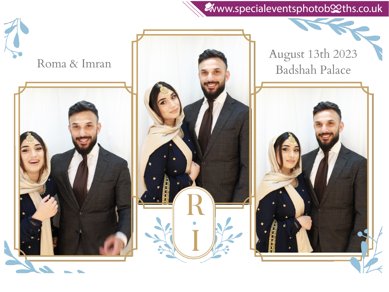 Roma & Imran's Wedding | View more photos from the event at my.specialeventsphotobooths.co.uk/u/SpecialEventsPhotoBooths/Roma-Imrans-Wedding